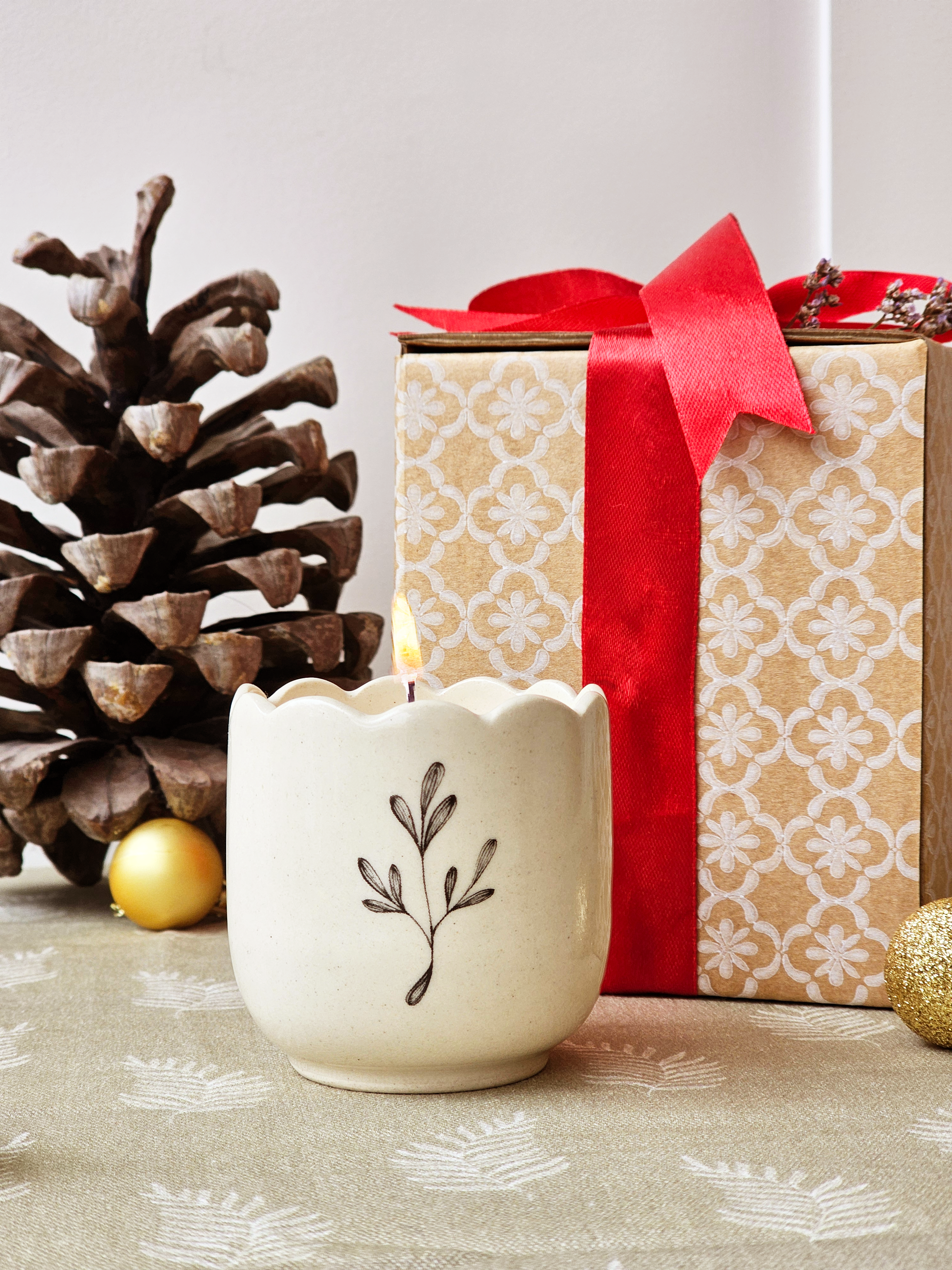 Lily Candle