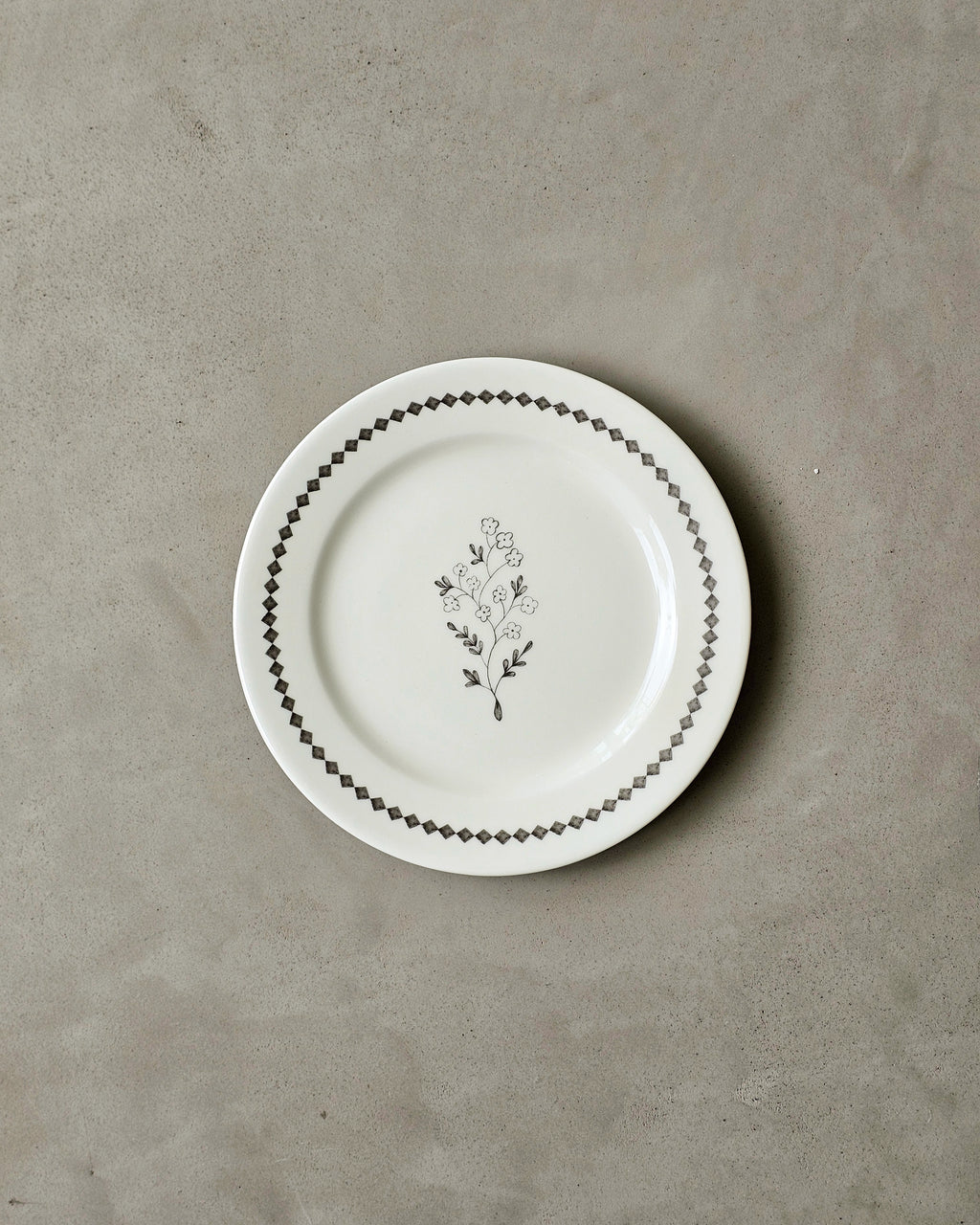 Chameli Quarter Plate (1 Piece)