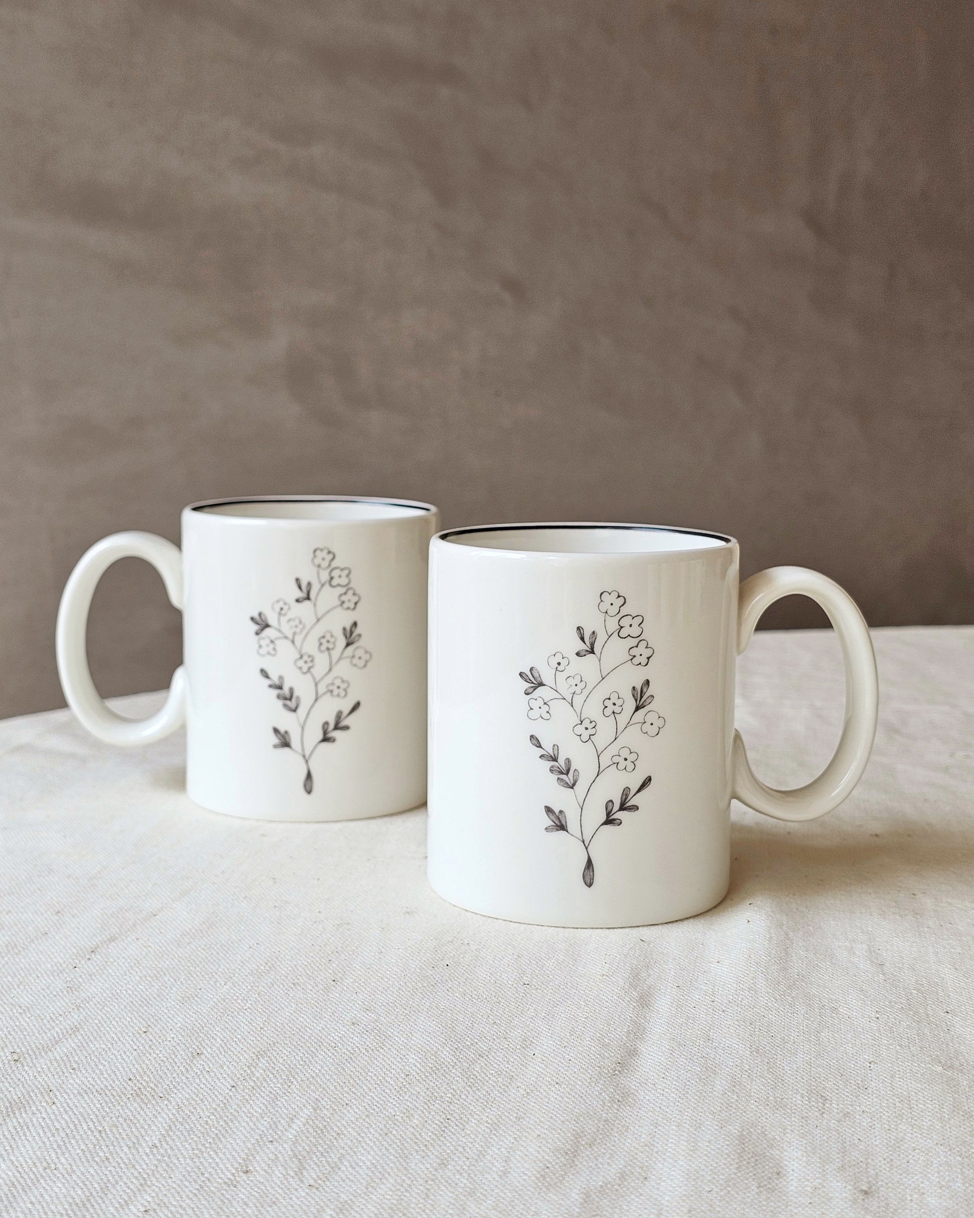 Chameli Mugs (Set of 2)