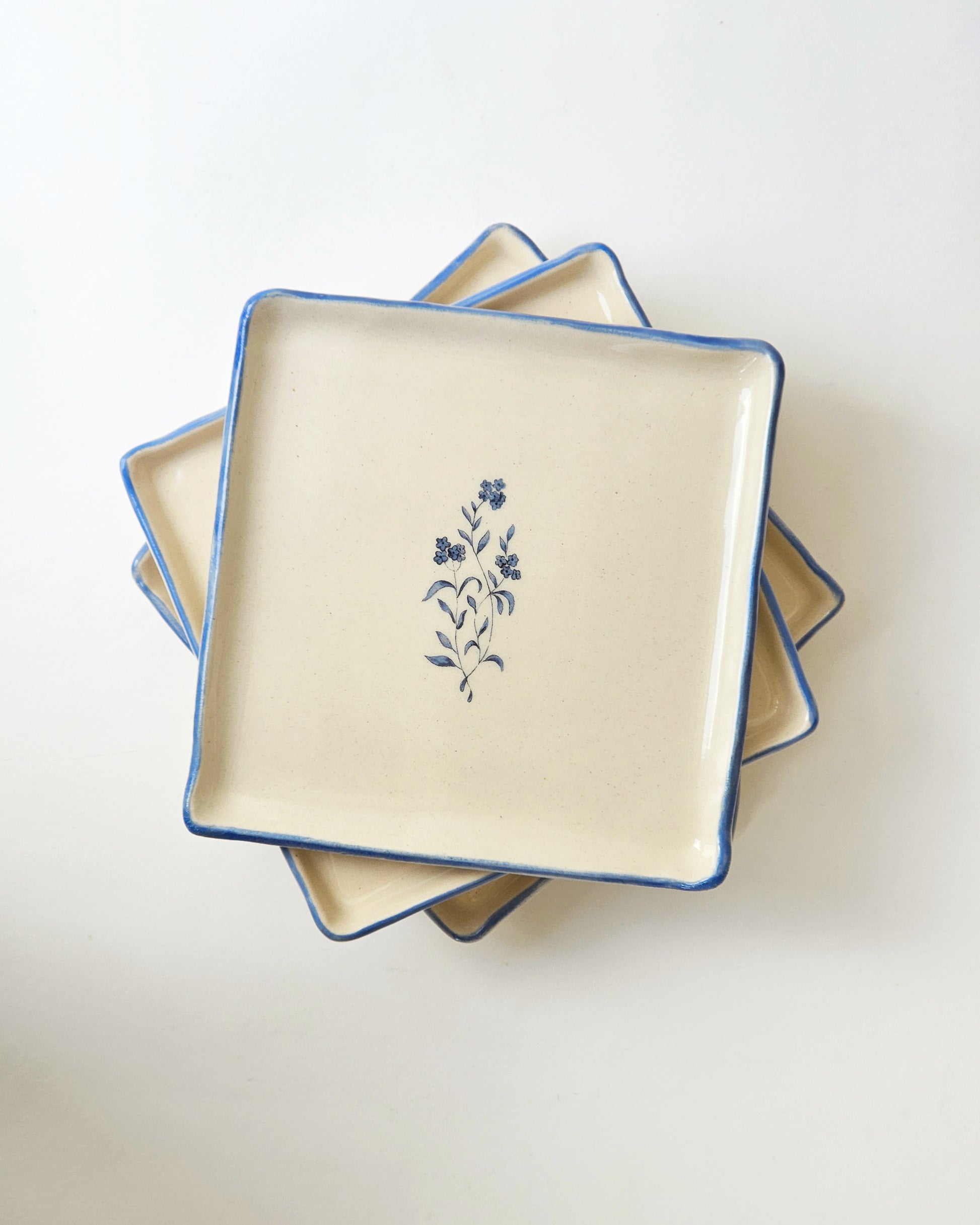 Cicely Square Platter (1 Piece)