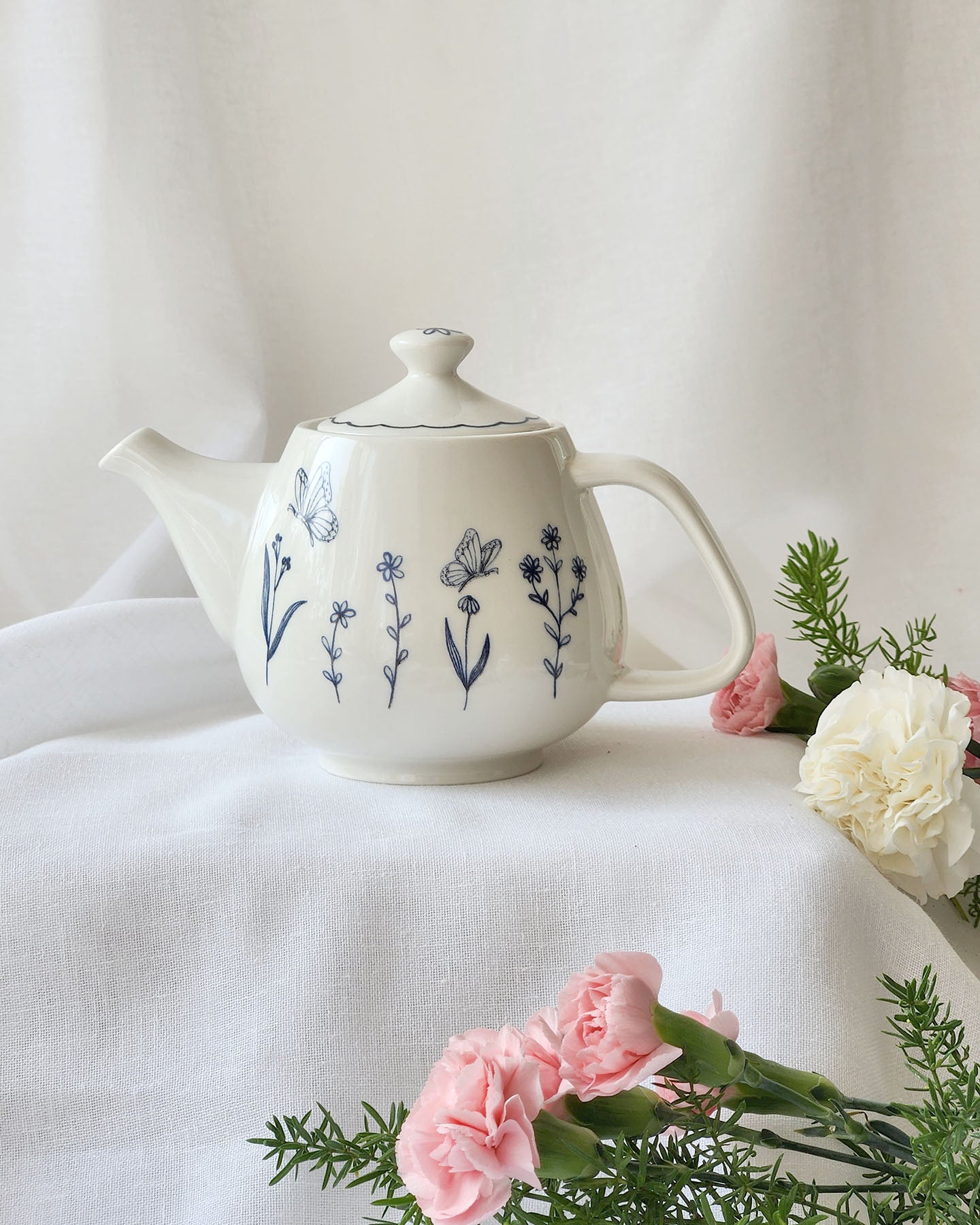 Cottage Bloom Teapot ( 1 Piece)