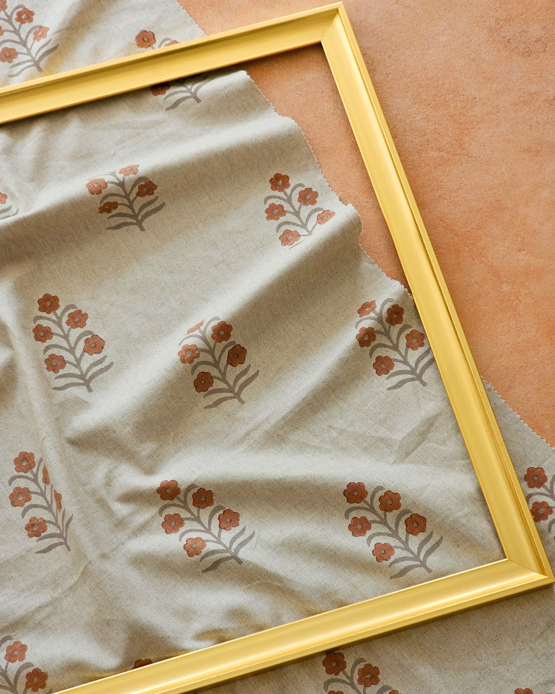 Dahlia,  Beige & Sage Green