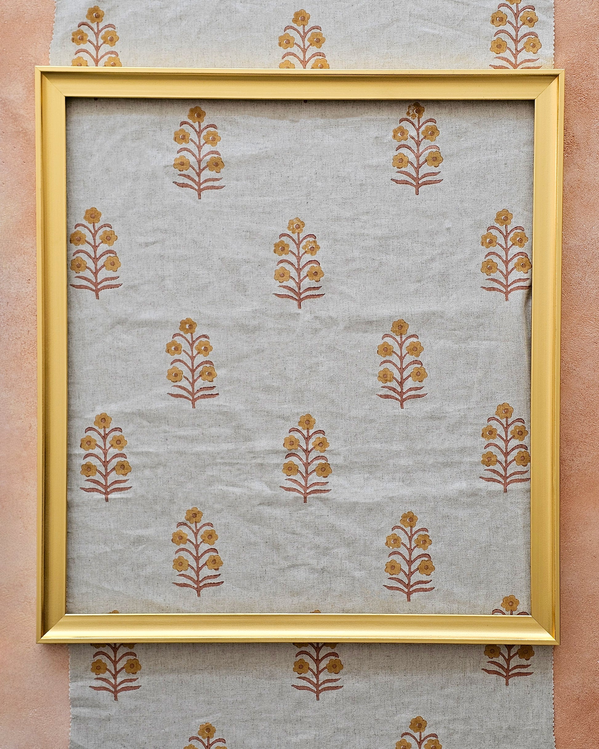 Dahlia, Ochre & Beige