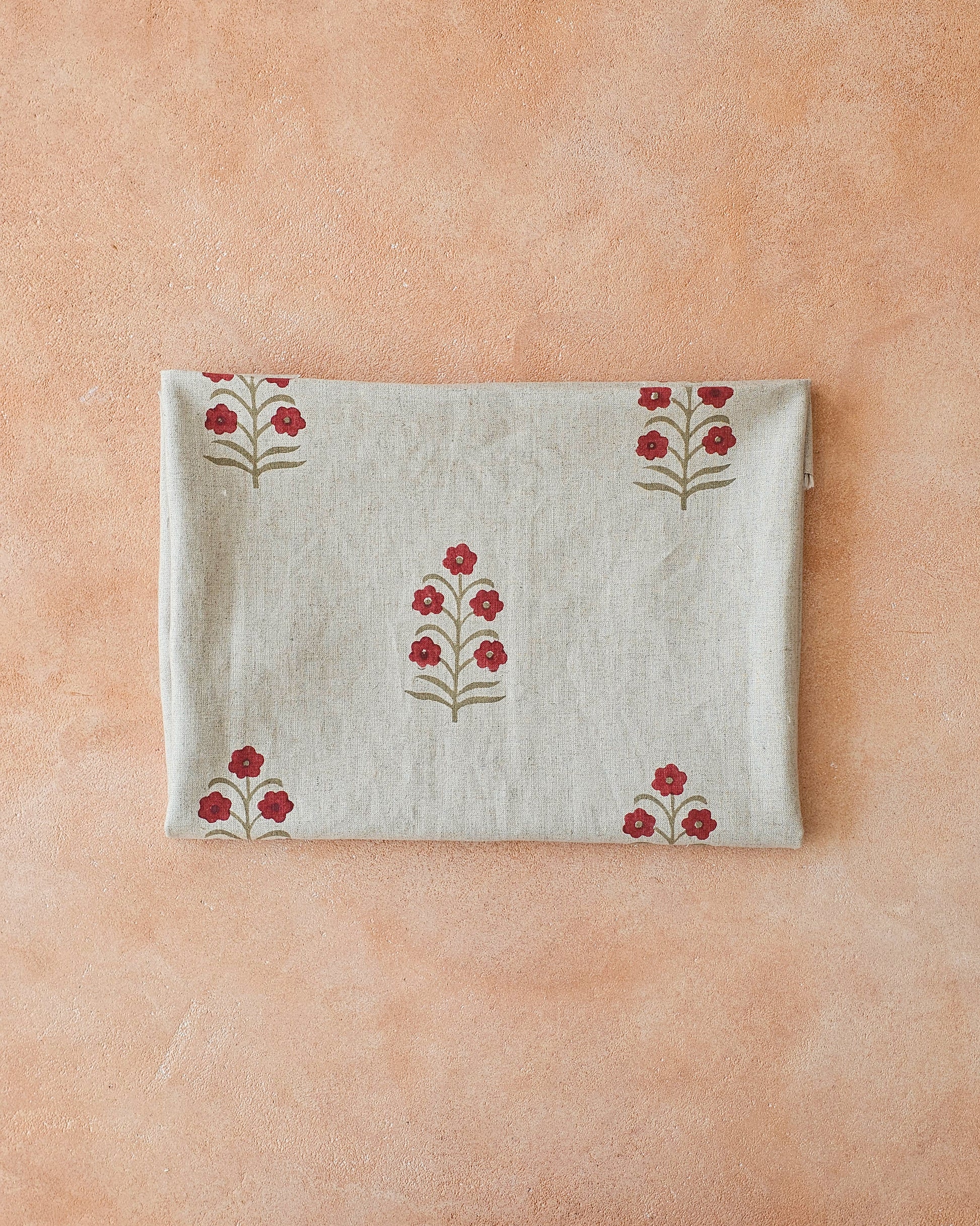 Dahlia, Crimson & Sage Green