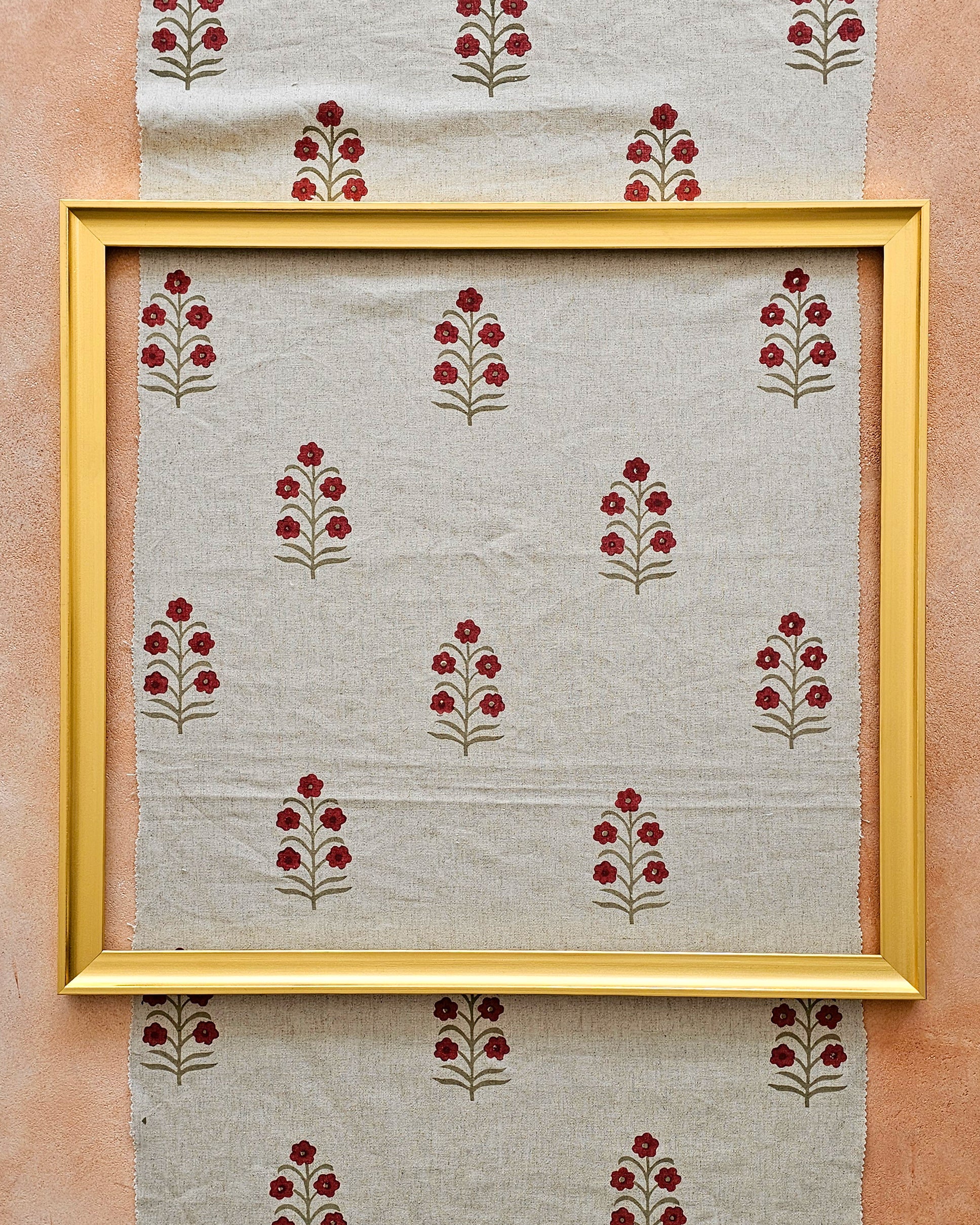 Dahlia, Crimson & Sage Green