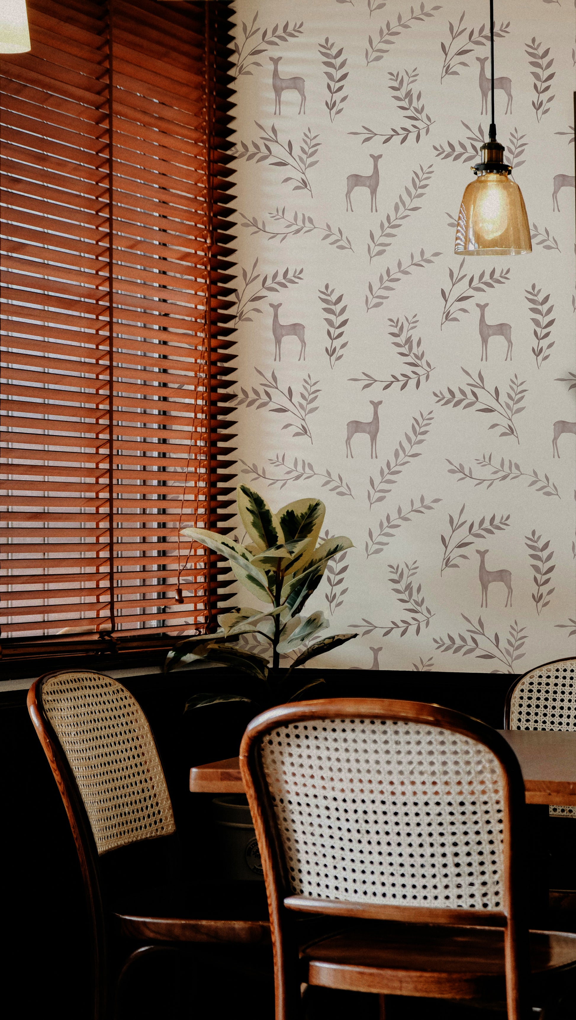 Doe the Deer Wallpaper, Brown