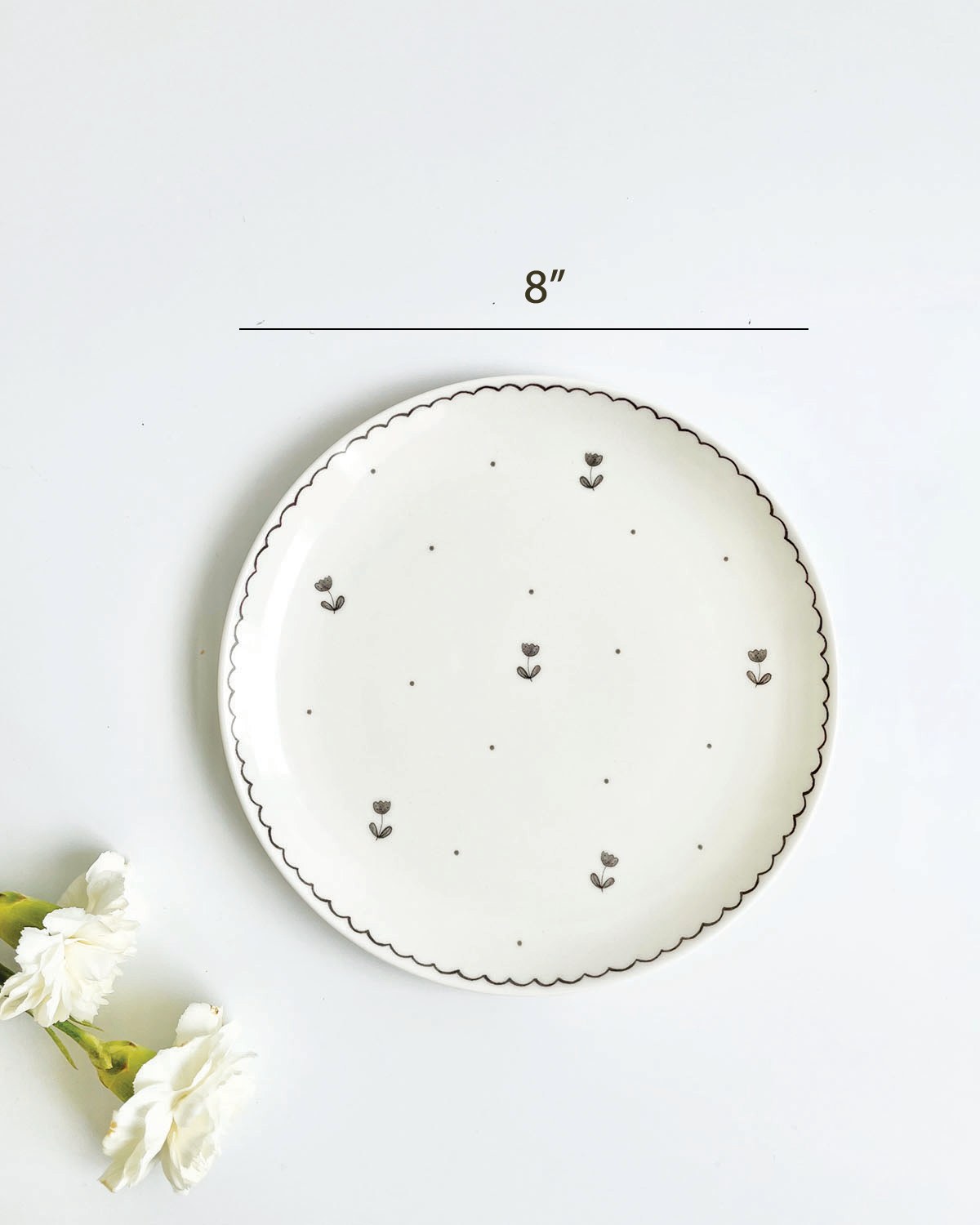 Ditsy Quarter Plates (Set of 2)