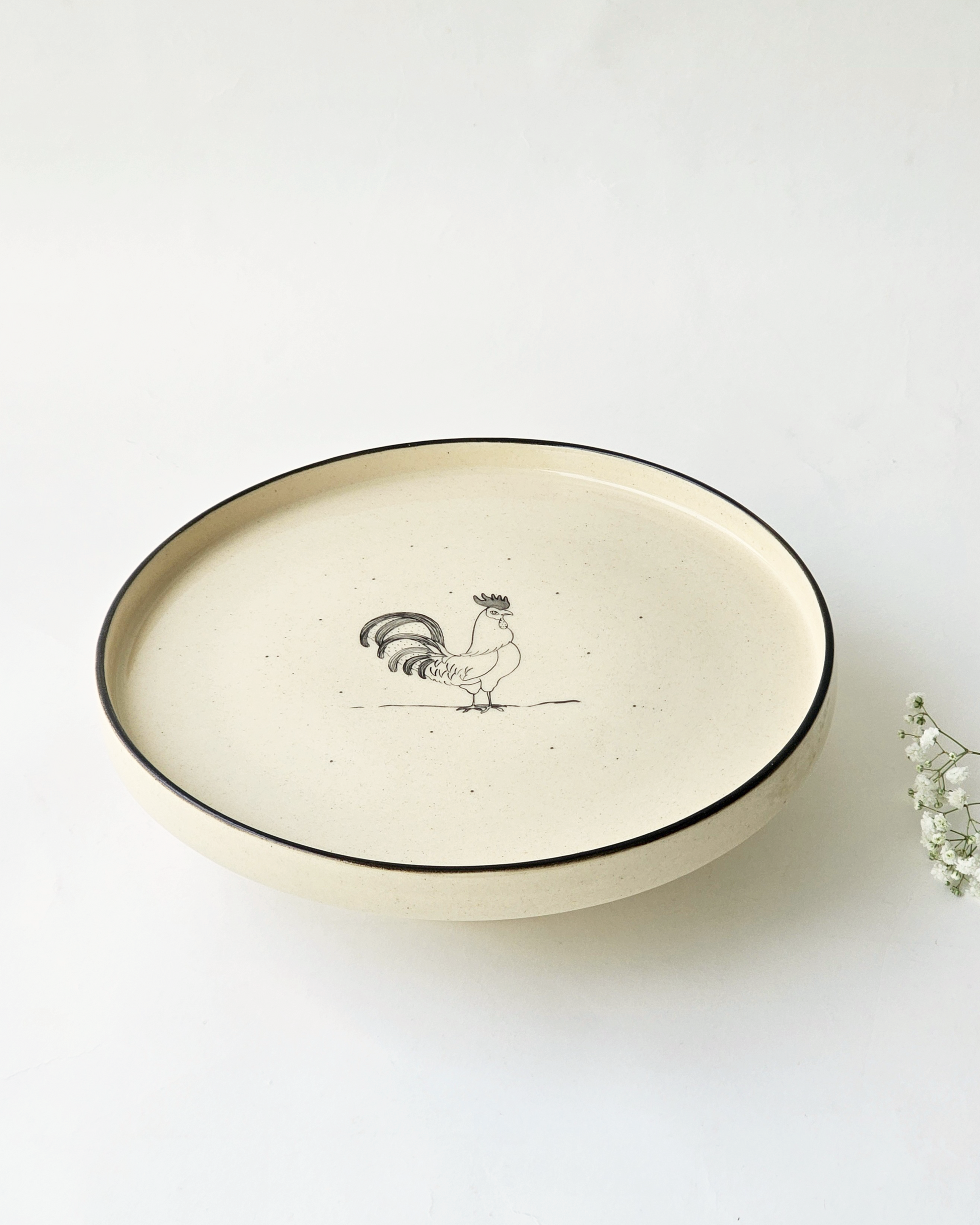 Rooster Cake Stand