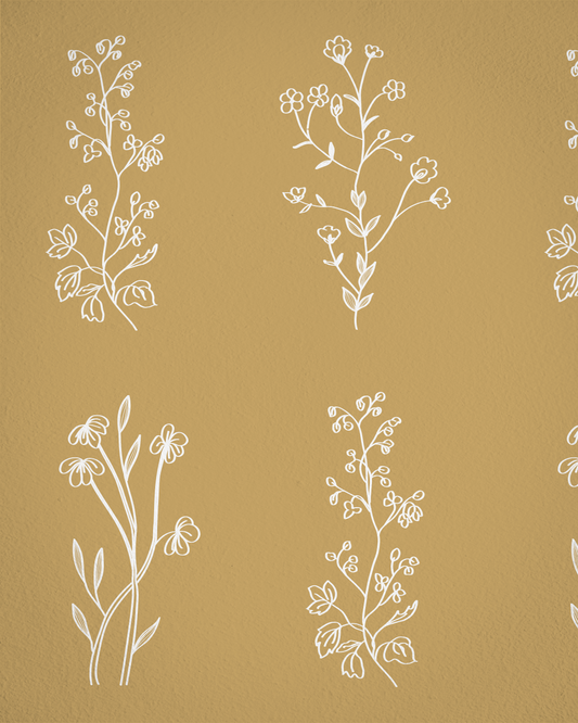 English Meadow Wallpaper