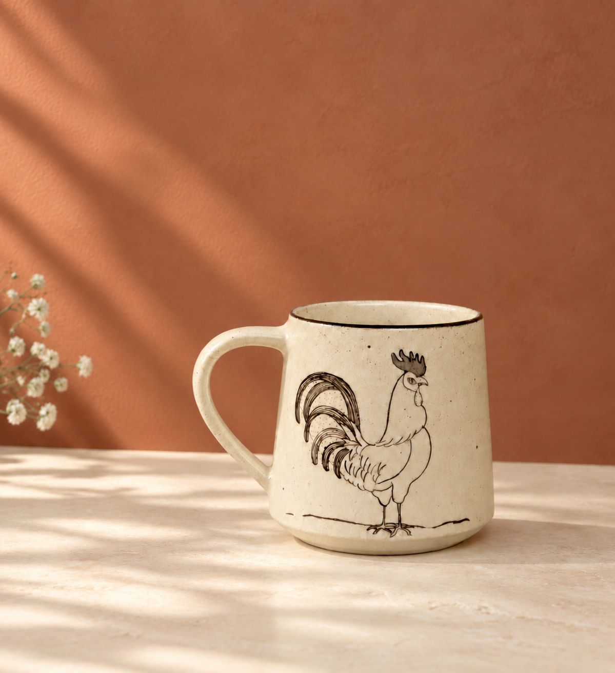 Rooster Coffee Mugs ( Set of 2)