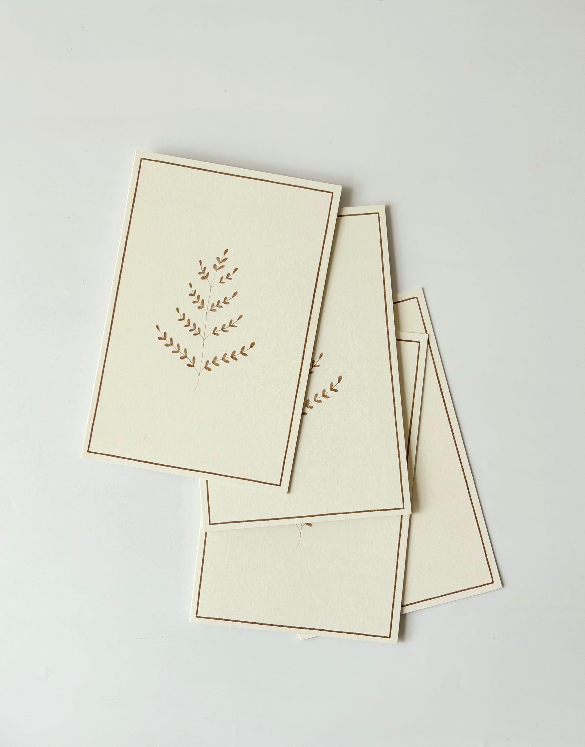 Ferns Greeting Cards (Set of 4)