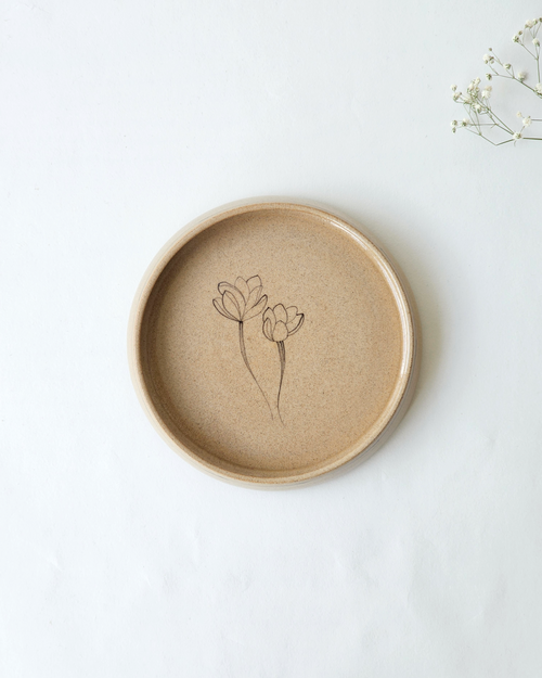 Aster Saucer ( 1 piece)