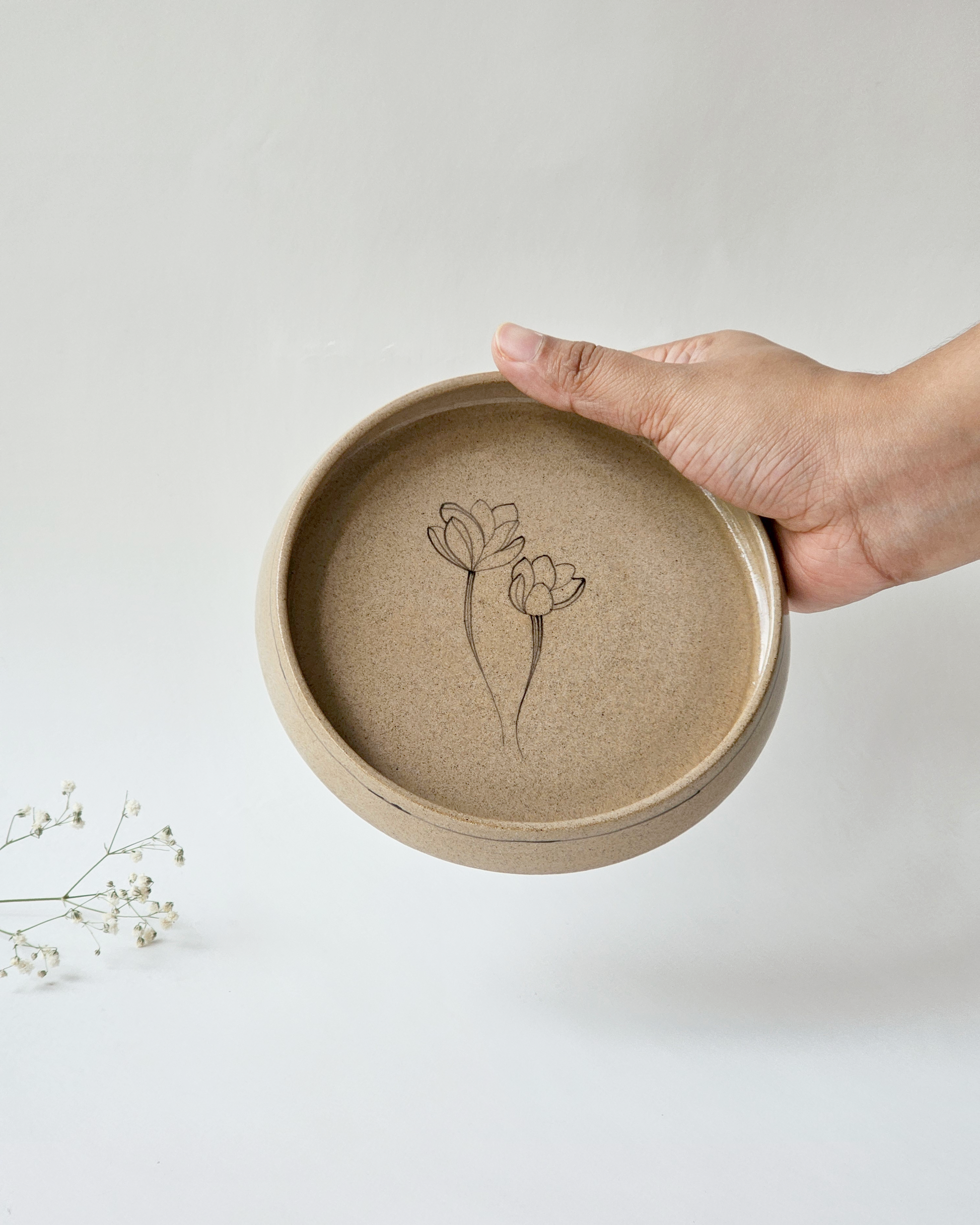 Aster Saucer ( 1 piece)