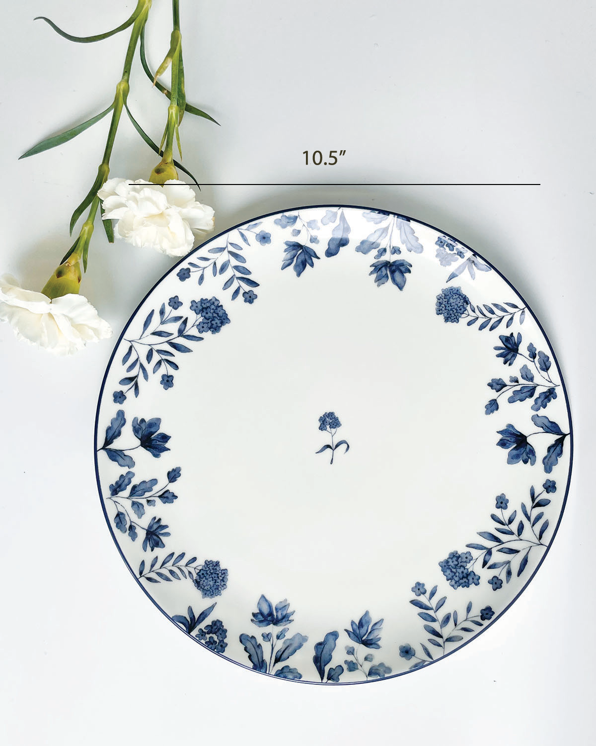 Blue Eden Dinner Plates (Set of 2)