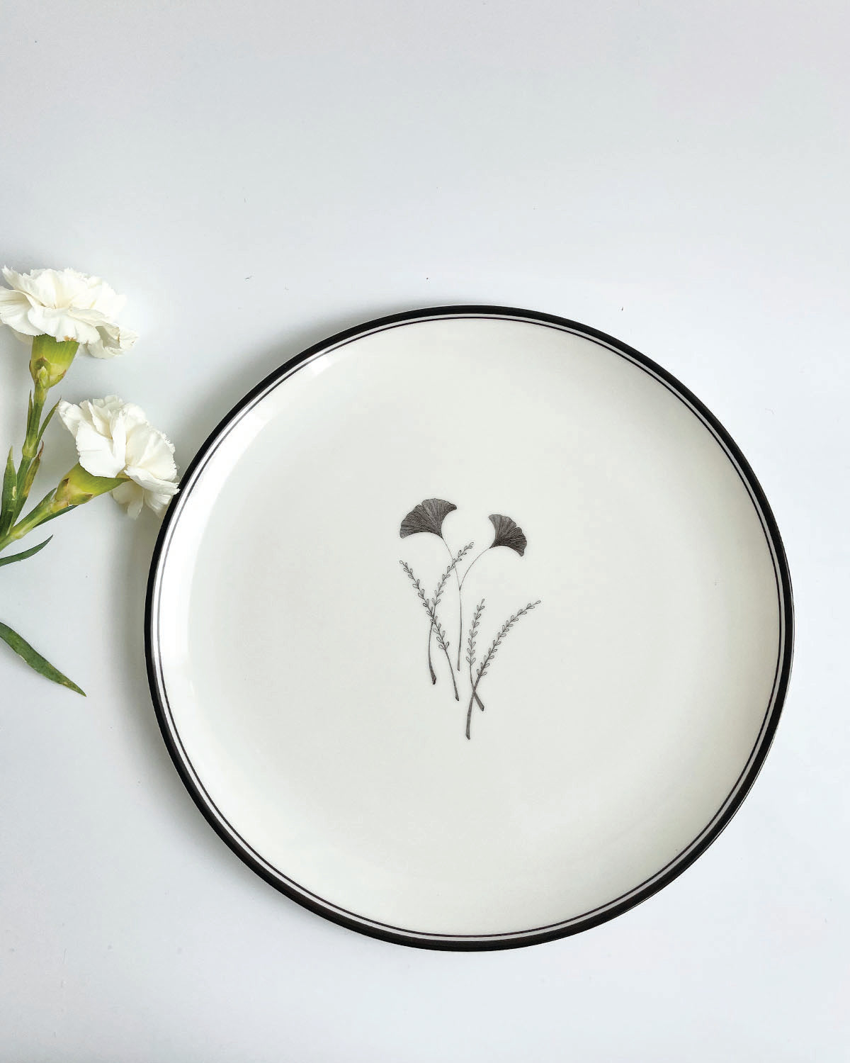 Gingko Dinner Plate ( 1 Piece)