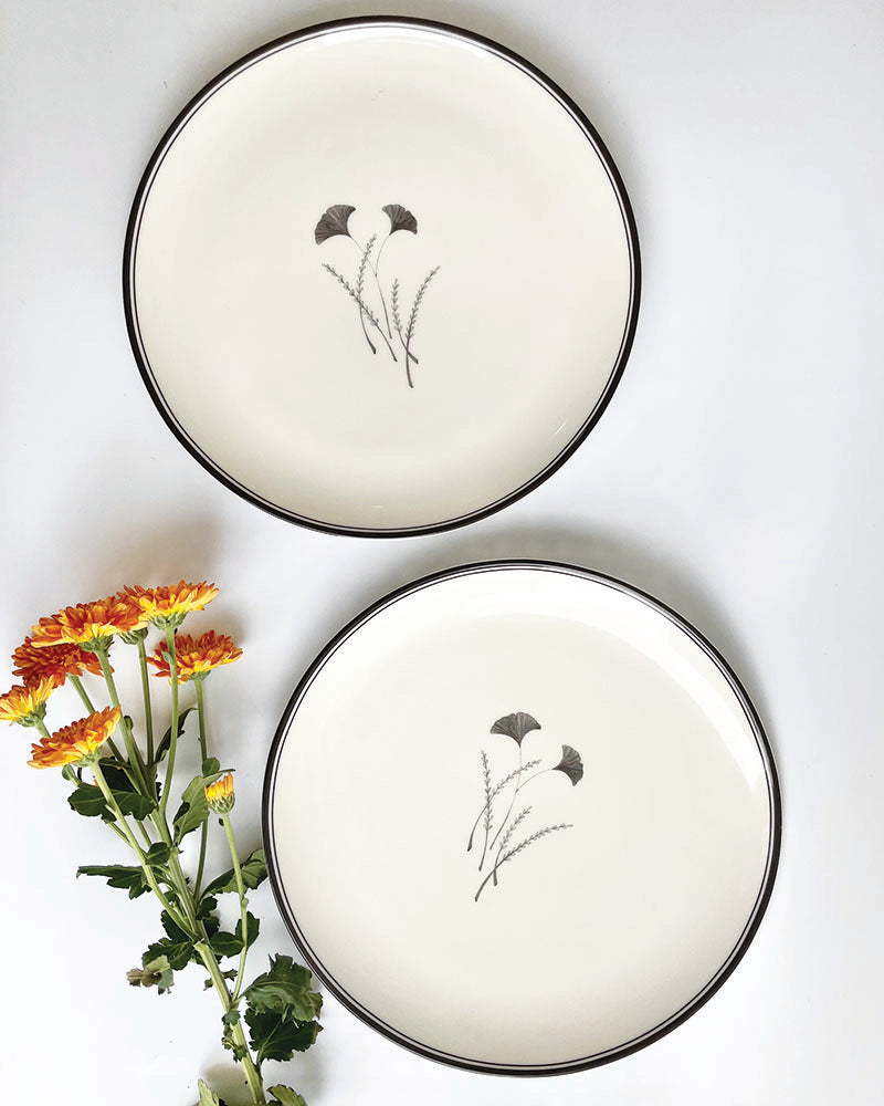 Gingko Dinner Plate ( 1 Piece)
