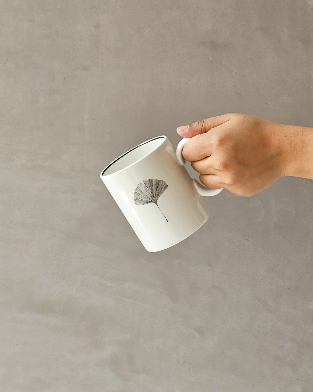 Gingko Mugs (Set of 2)