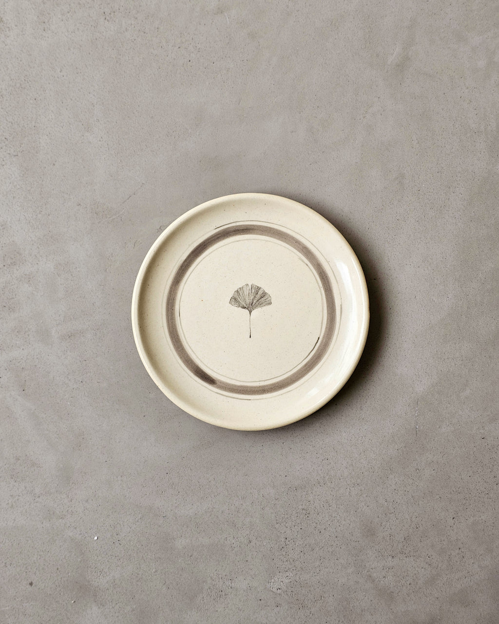 Gingko Tea Plate ( 1 Piece)