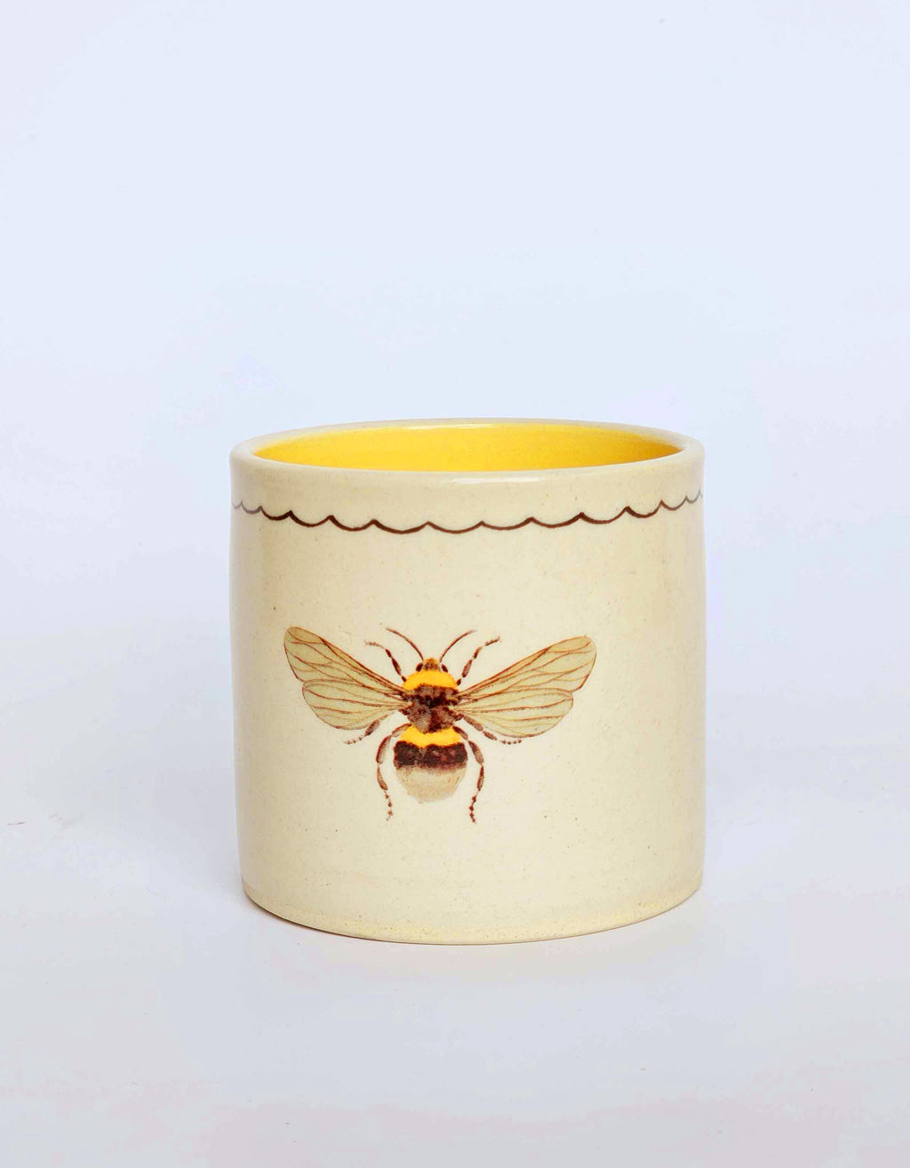 Honey Bee Pen Stand Musterd   (1 Piece)