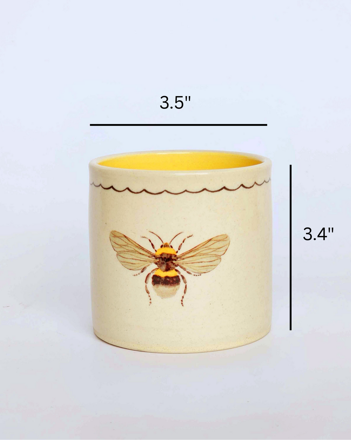 Honey Bee Pen Stand, Mustard   (1 Piece)
