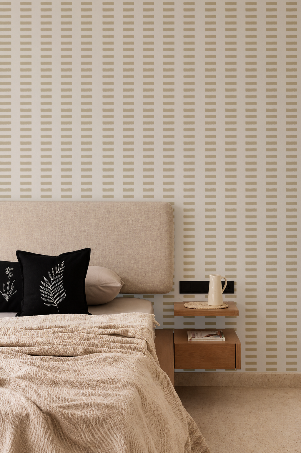 Kiva Wallpaper, Ochre