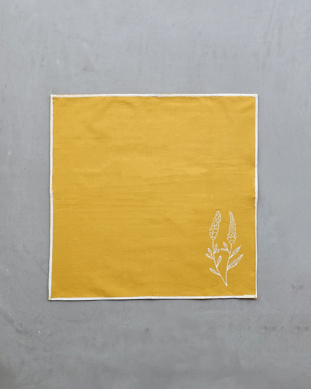 Lavender Napkins, White ( Set of 2)