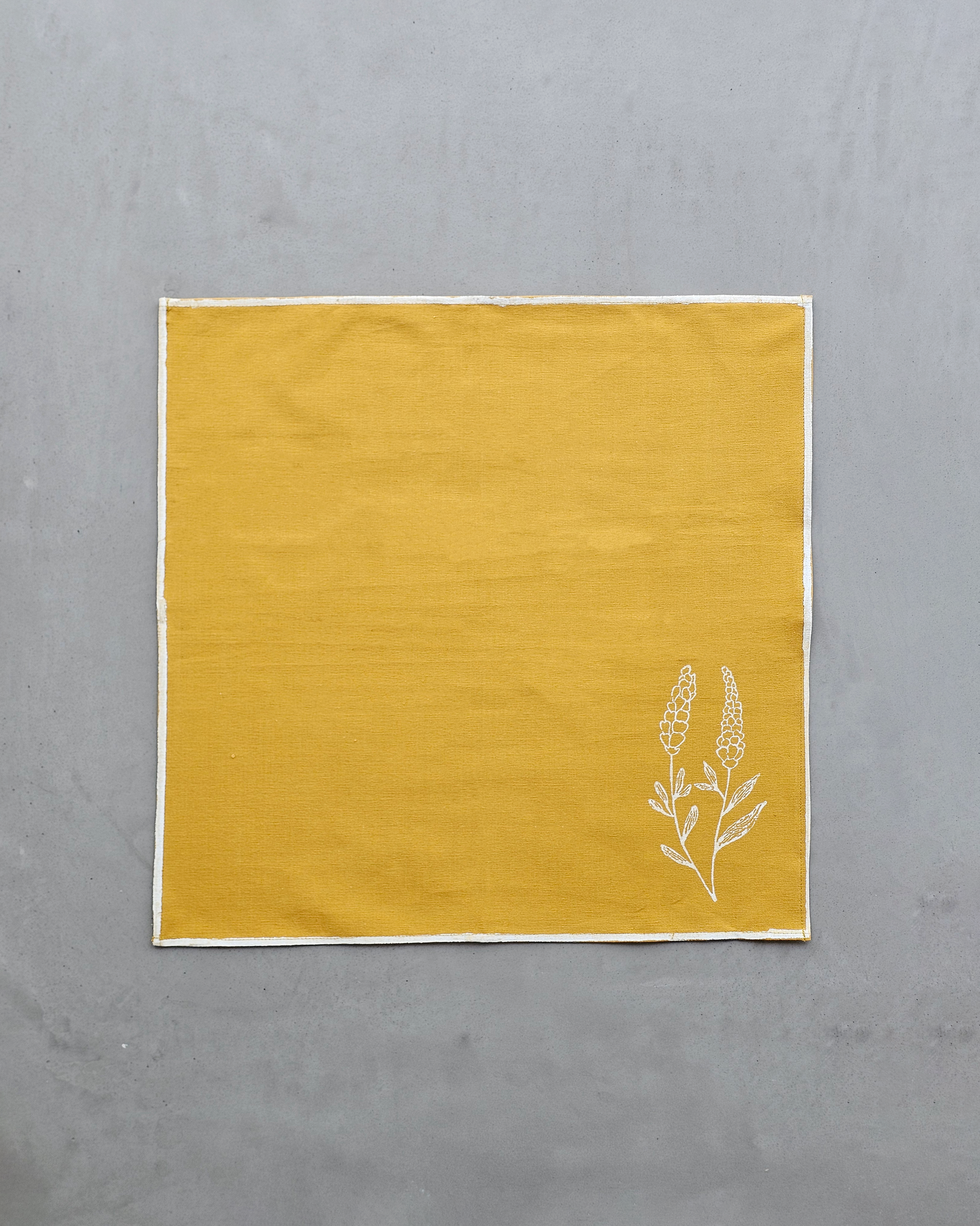 Lavender Napkins, White ( Set of 2)