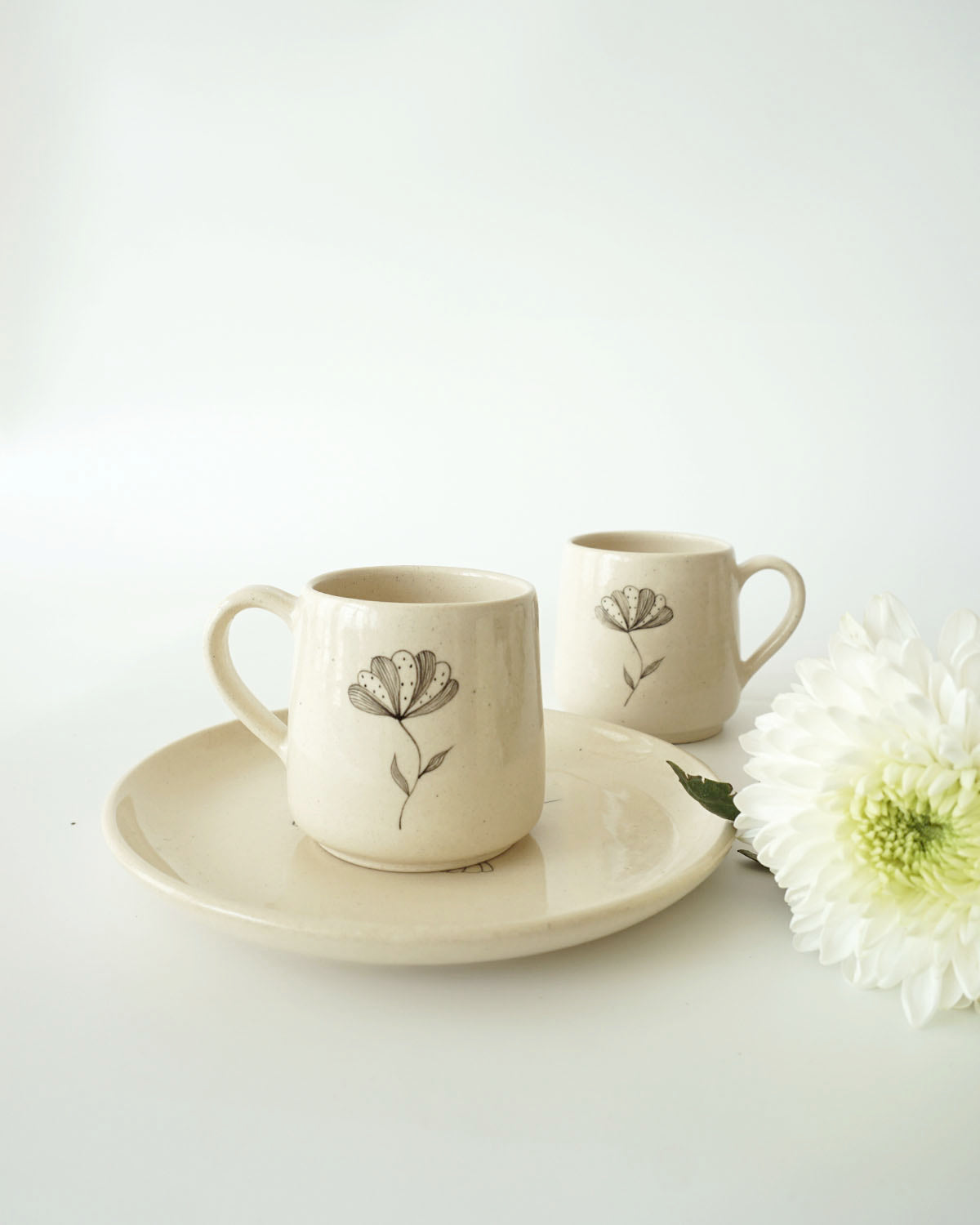 Magnolia Teacups ( Set of 2)