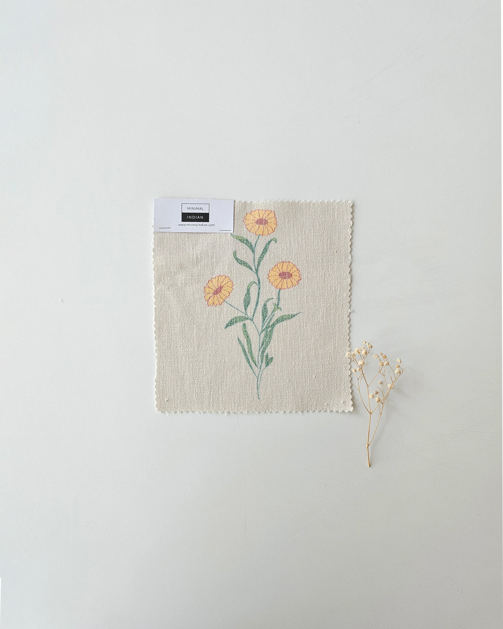 Marigold Fabric, Mustard