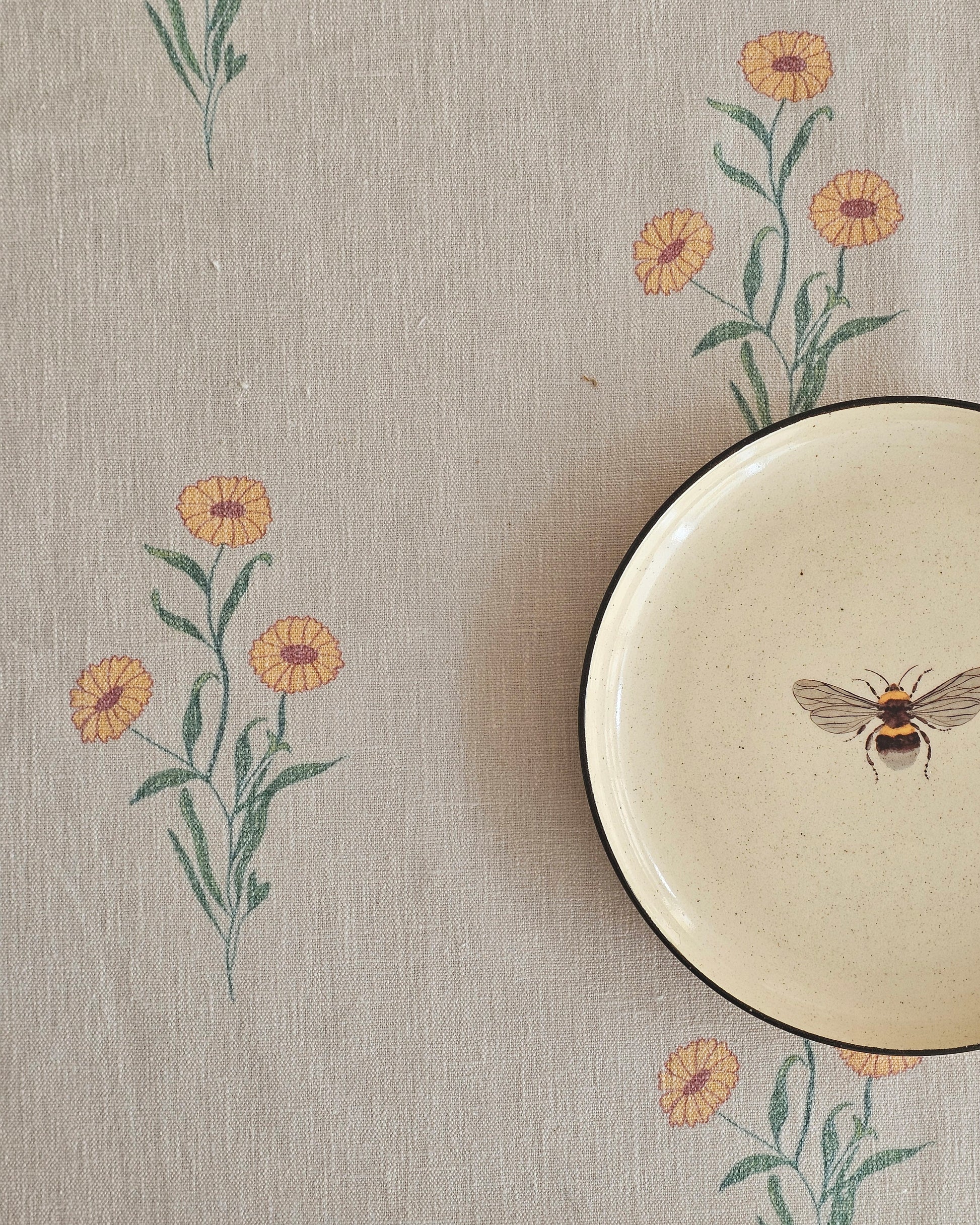 Marigold Fabric, Mustard