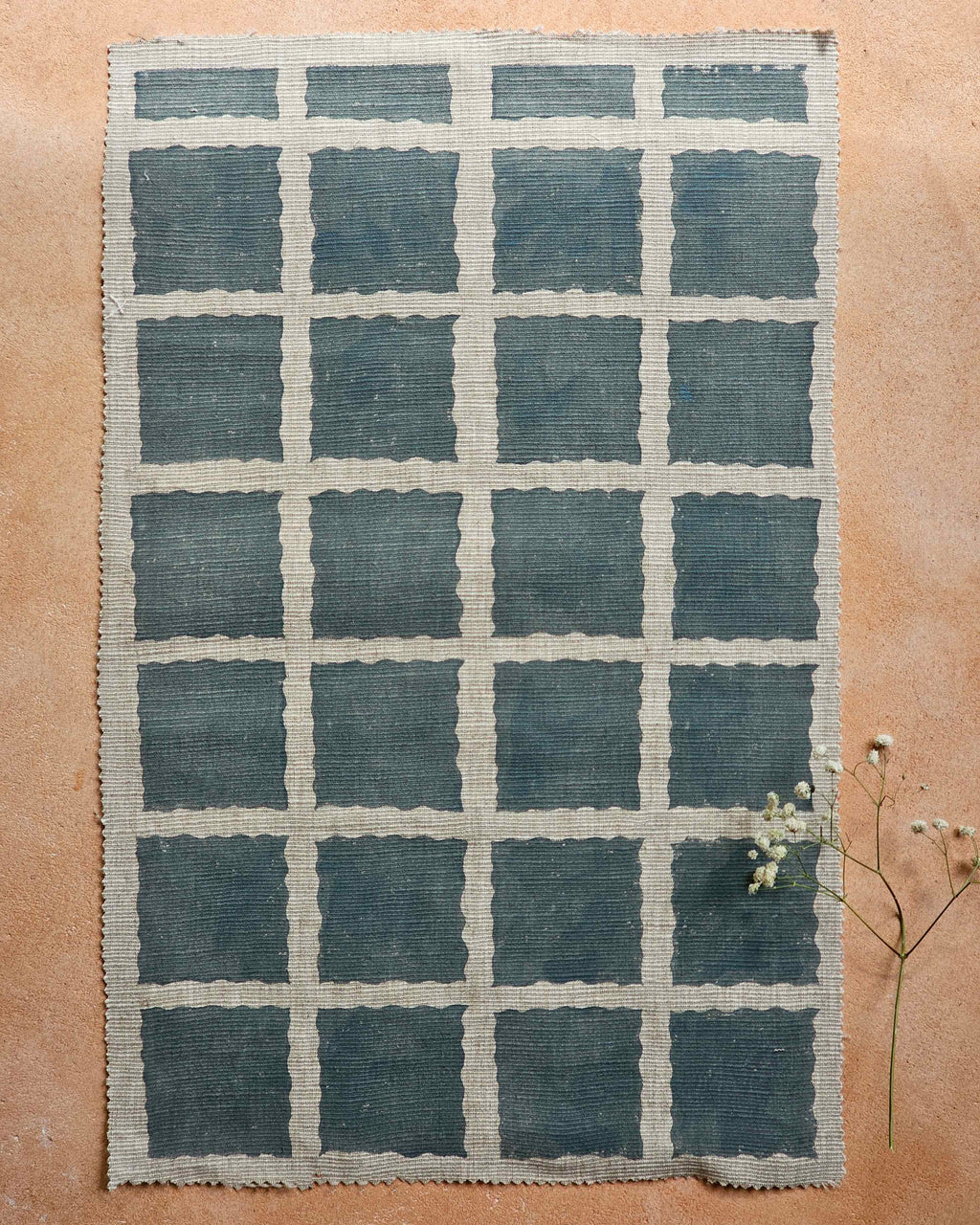 Mati Fabric, Steel Blue