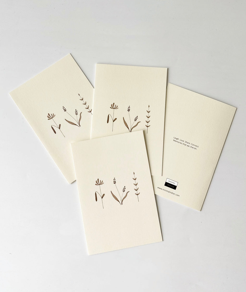Meadow Greeting Cards (Set of 4)