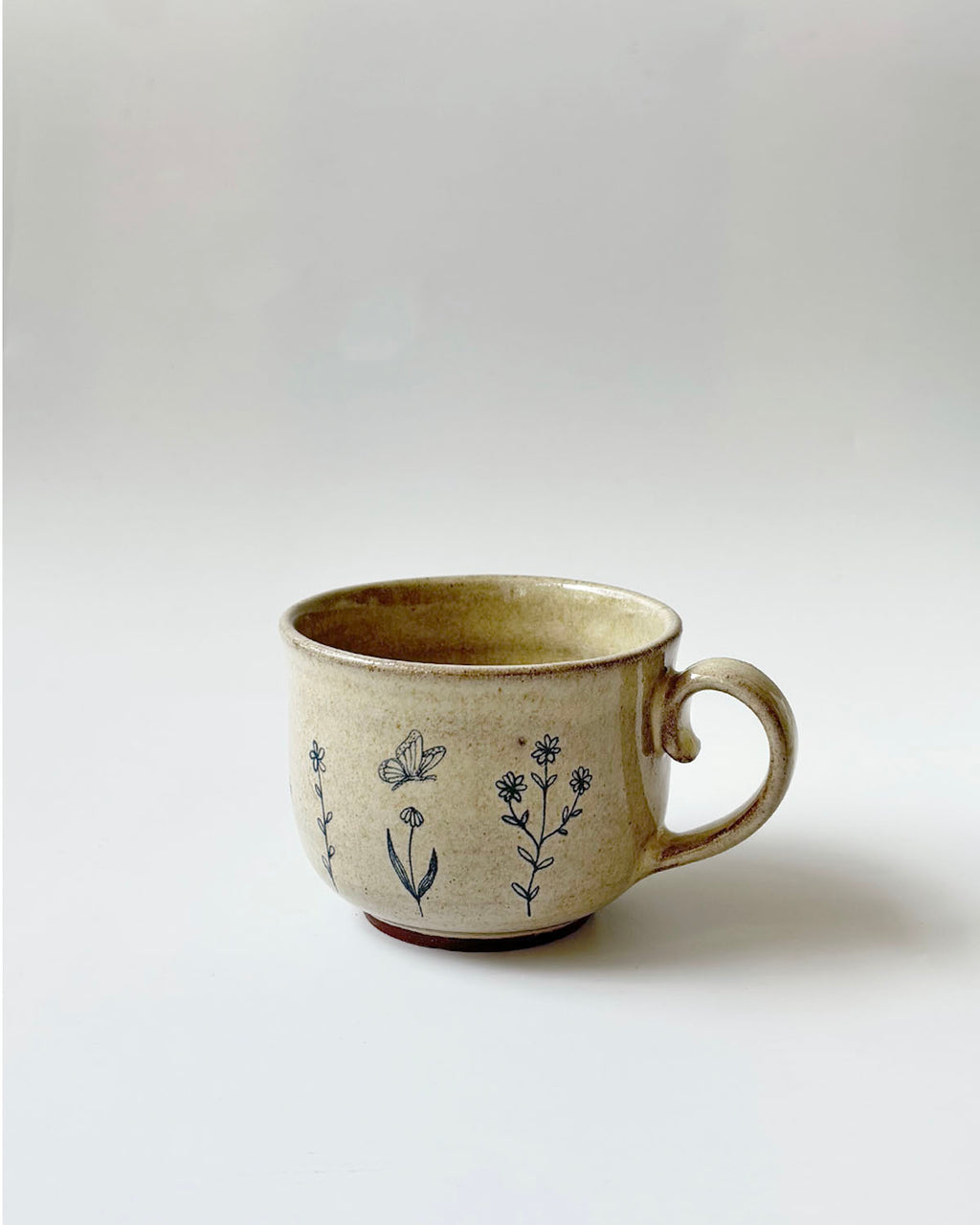 Meadow Flora Teacup (1 Cup & 1 Saucer )