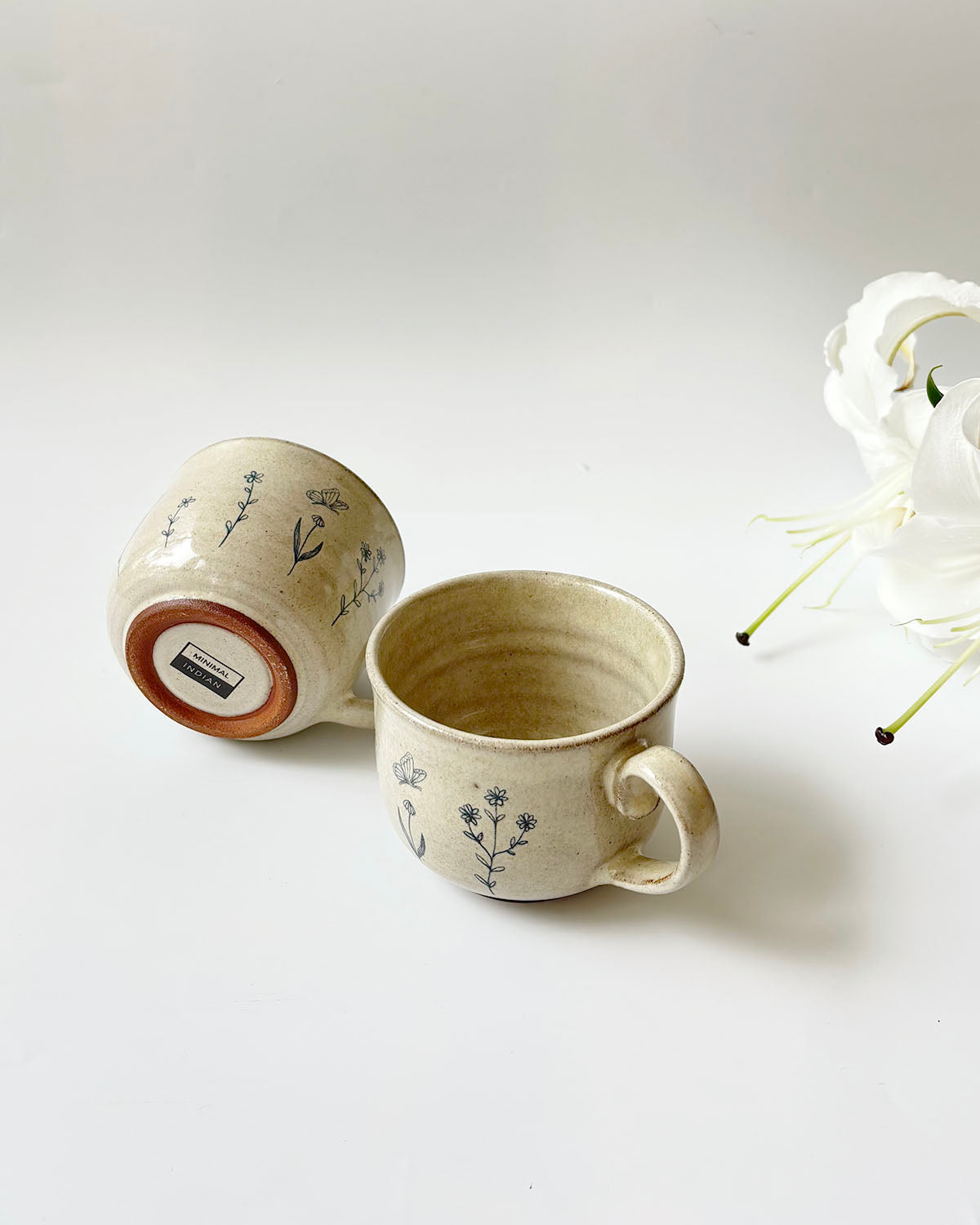 Meadow Flora Teacup (1 Cup & 1 Saucer )