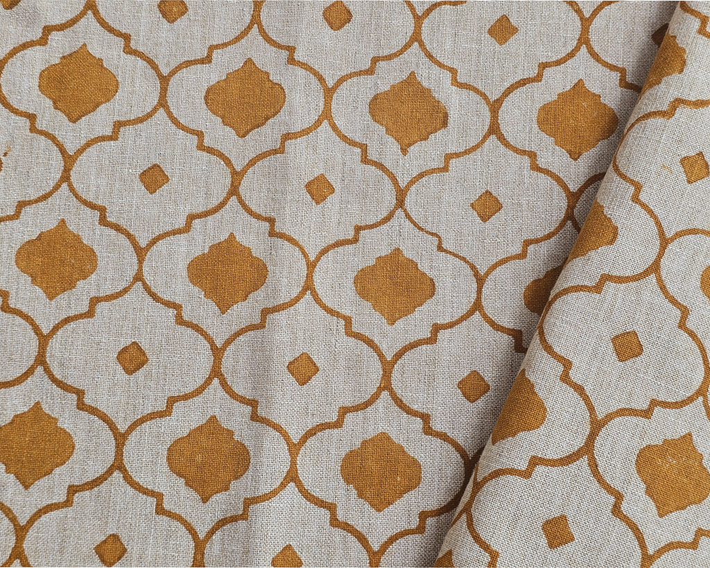 Mosaic Fabric,Ochre