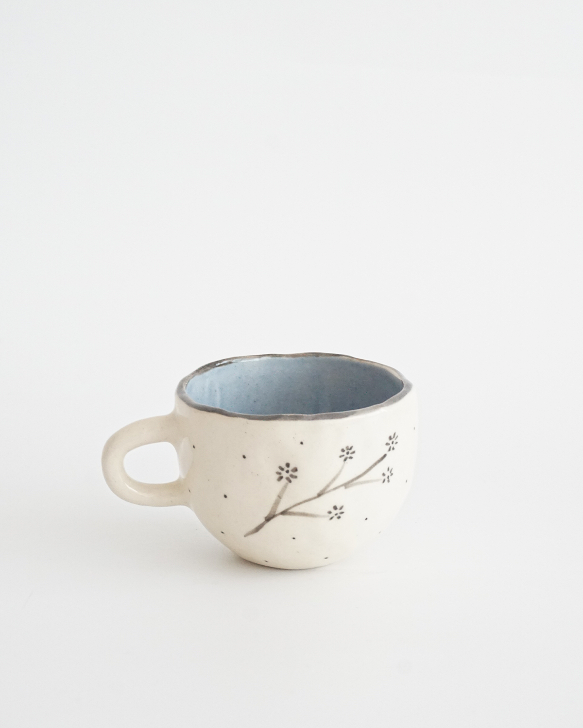 Gypsy Teacup, Sky Blue