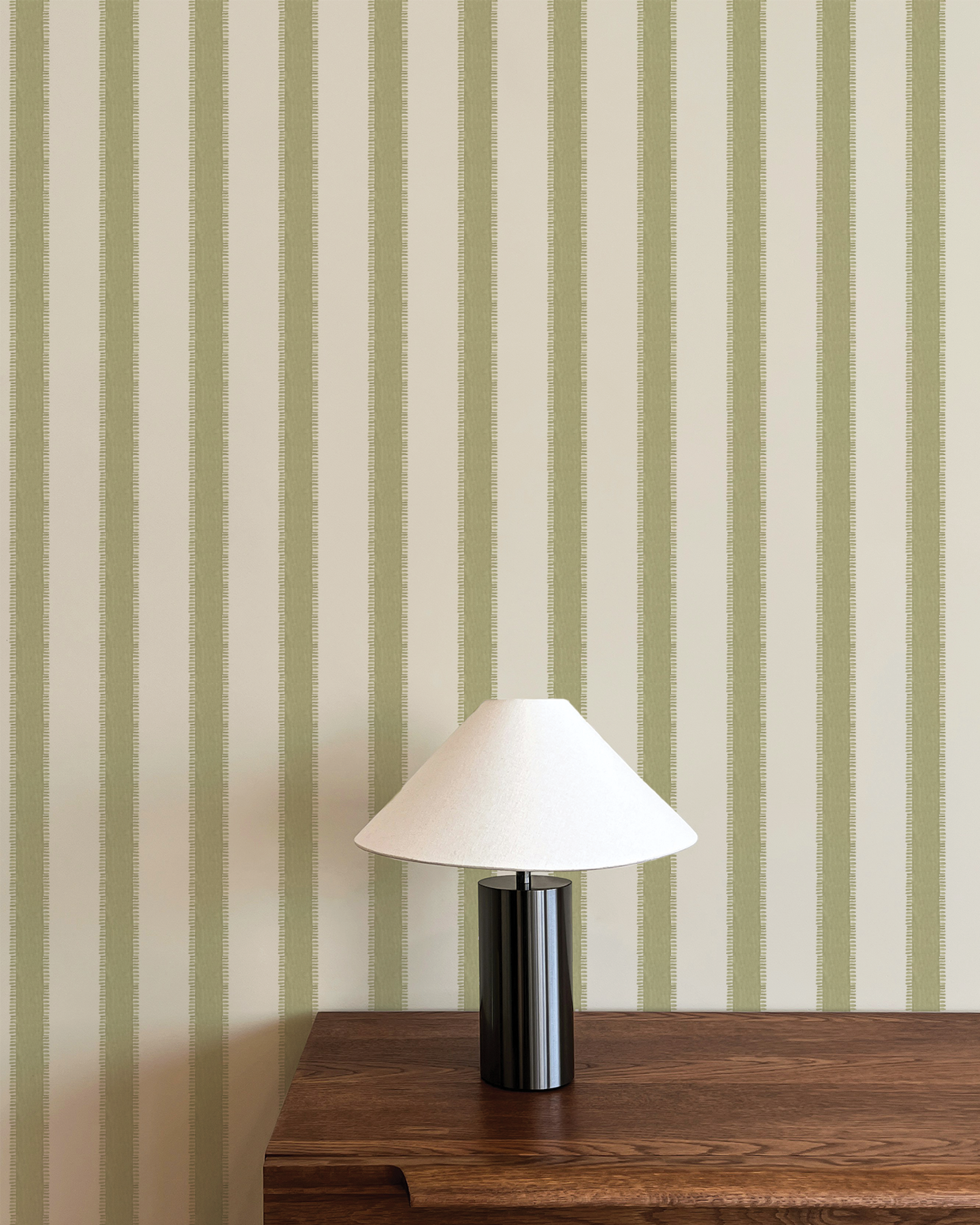 Paar Wallpaper, Sage Green