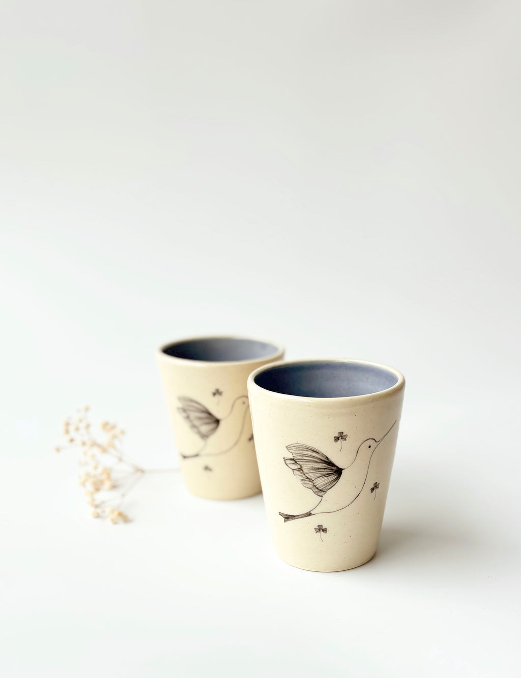 Pakhi Kulhars, Blue (Set of 2)