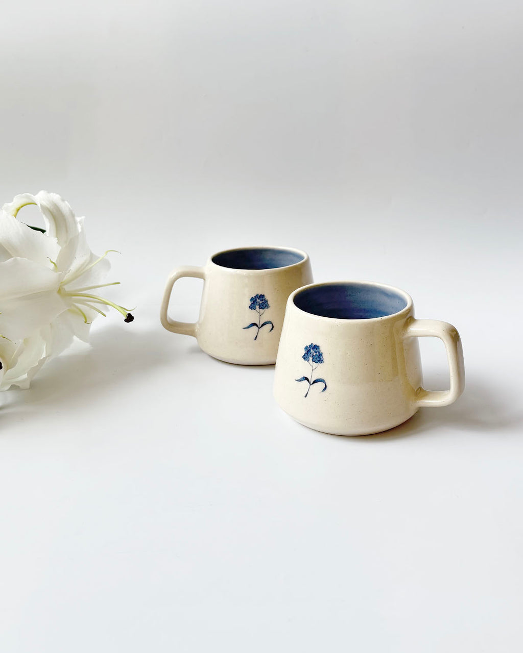 Petite Bloom Teacups (Set of 2 )