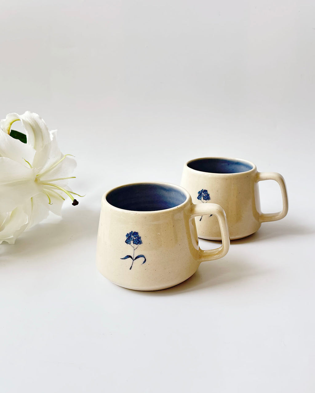 Petite Bloom Teacups (Set of 2 )