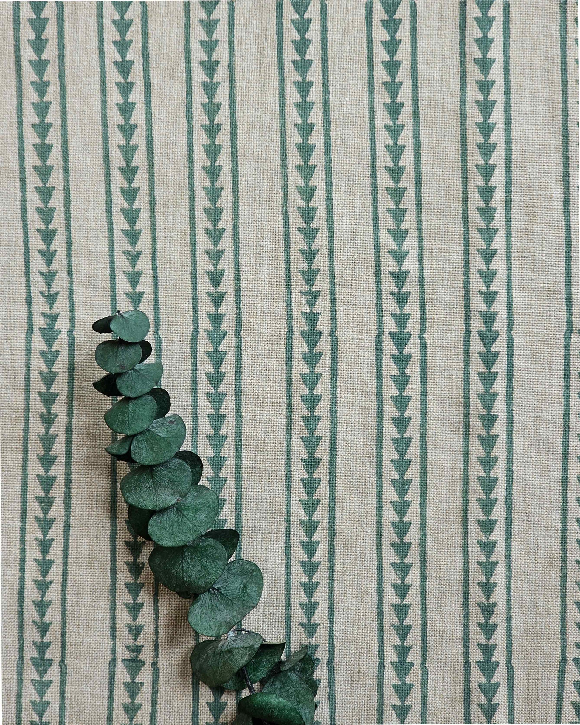Pine Forest Fabric, Teal