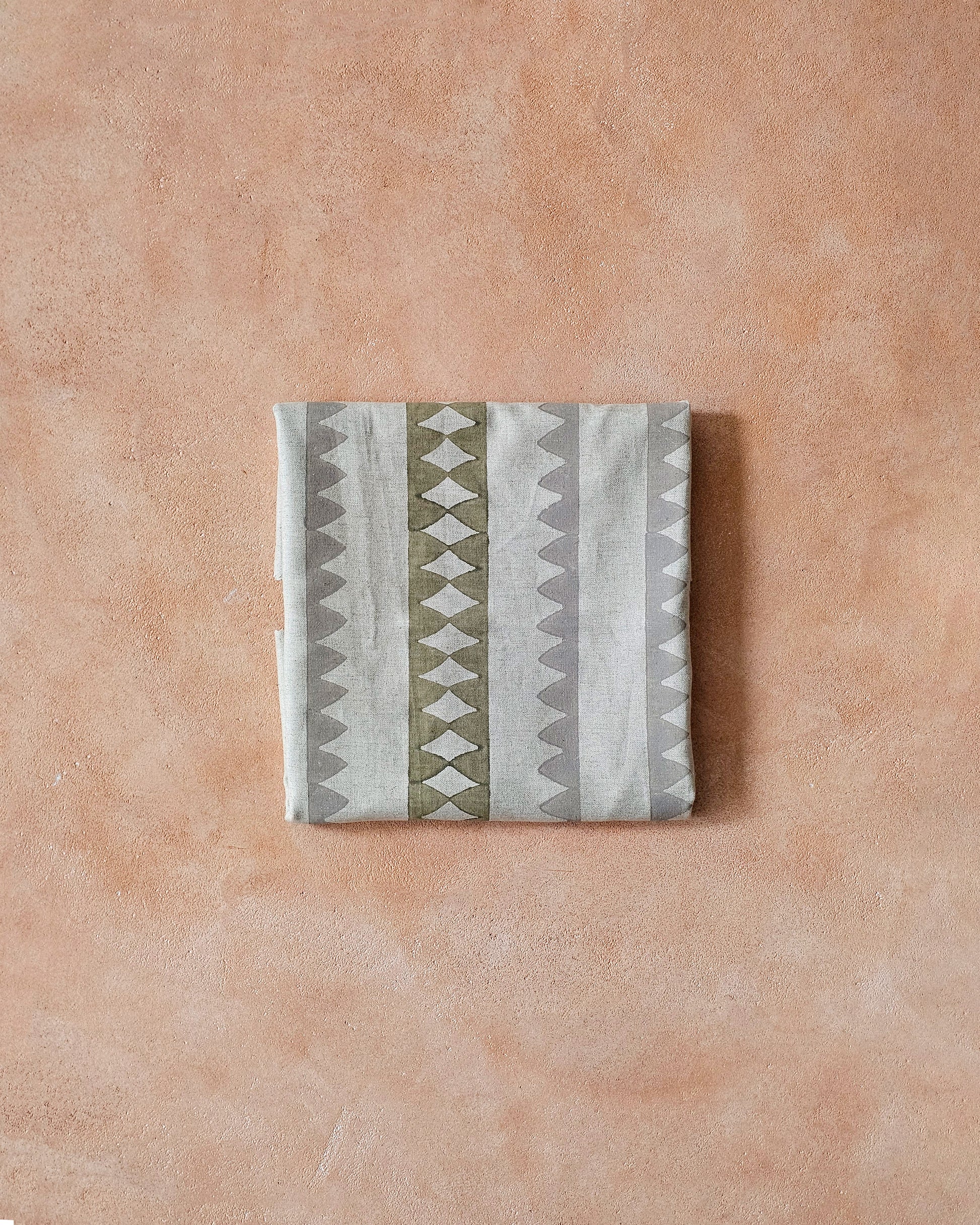 Ribbon, Beige & Sage Green