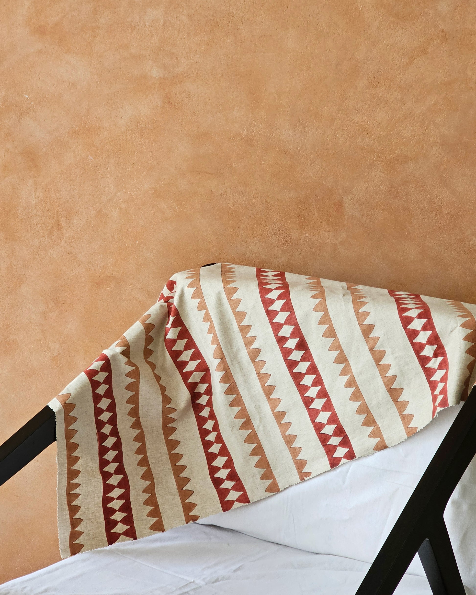 Ribbon, Brown & Crimson