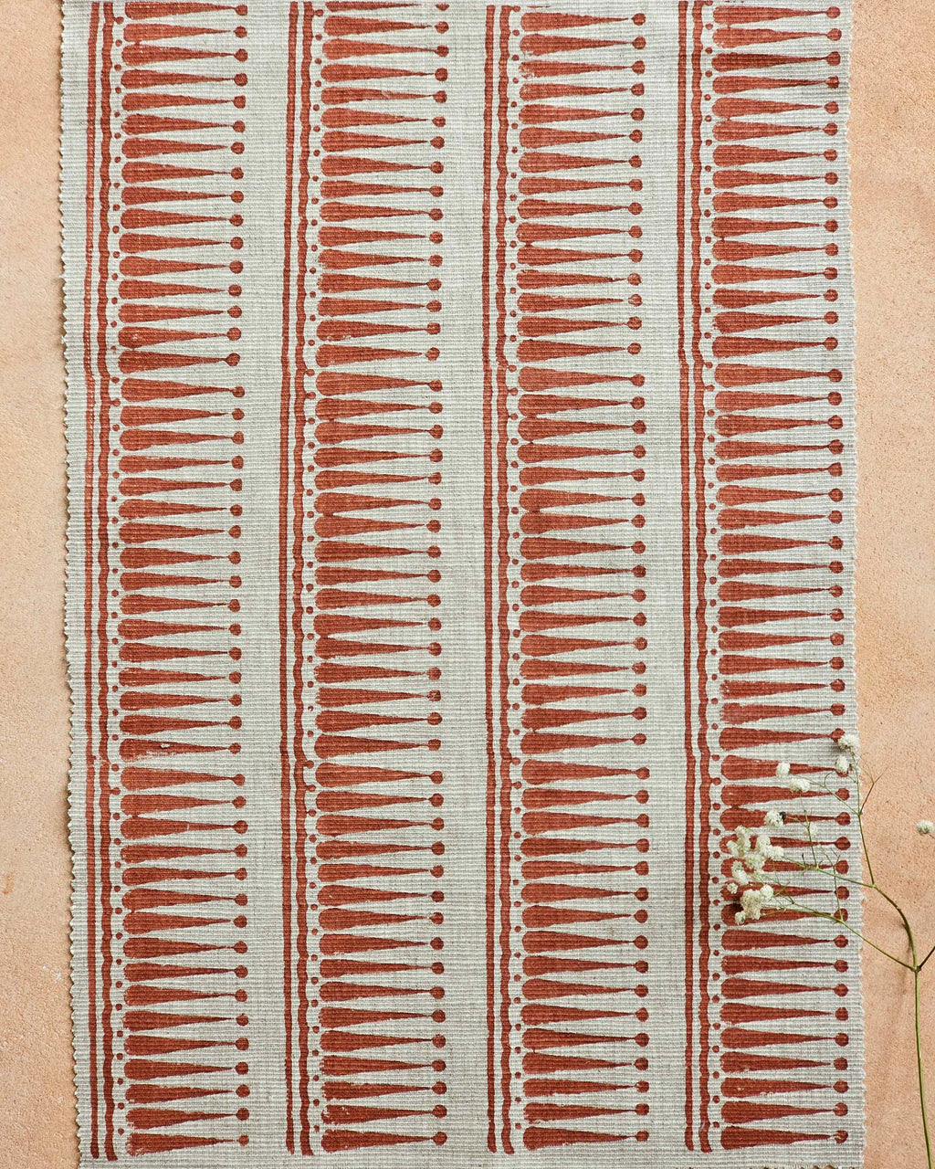 Ritu Fabric,Terracotta