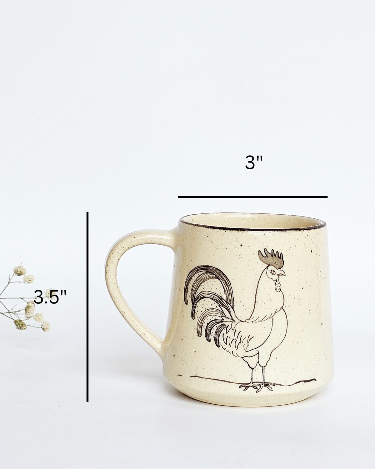 Rooster Coffee Mugs ( Set of 2)