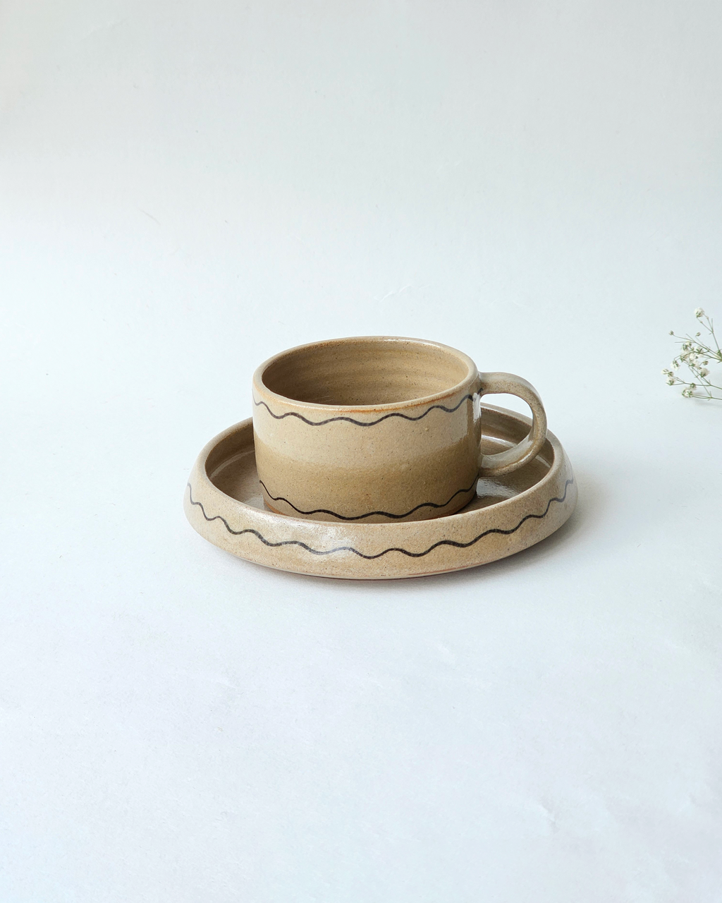 Kashphool Teacup & Saucer