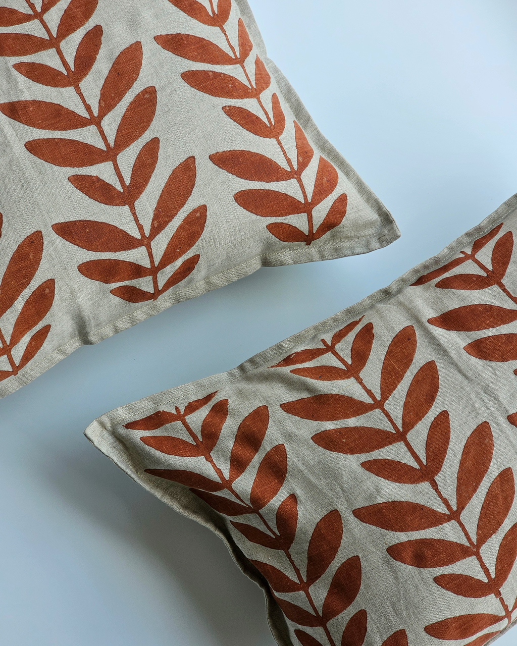 Sagevine Lumbar Cushion Cover, Terracotta( 14"x20" )