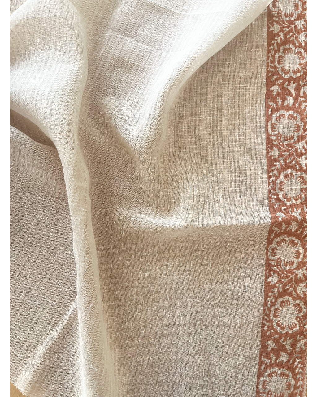 Flora Stripe Sheer Fabric