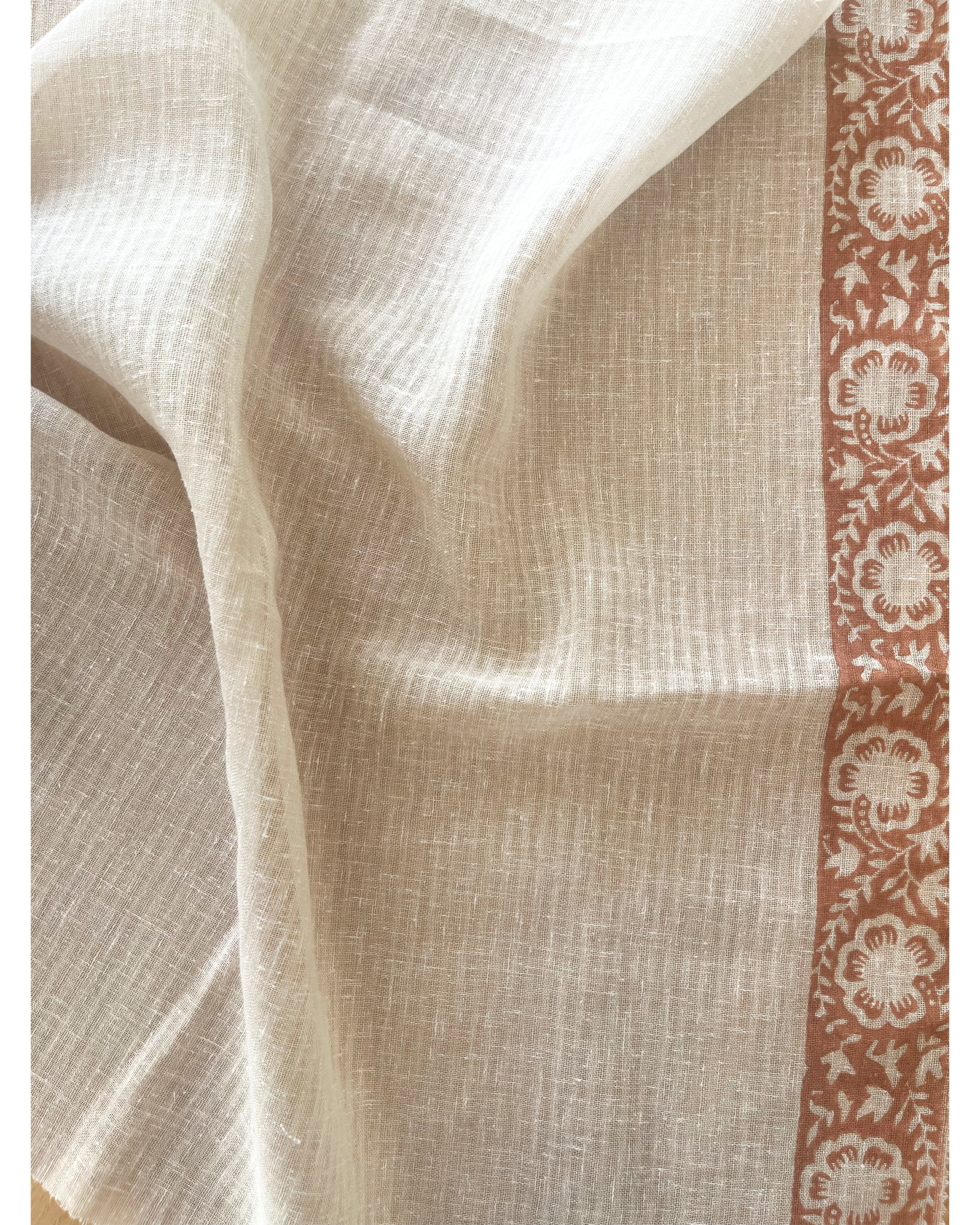 Flora Stripe Sheer Fabric