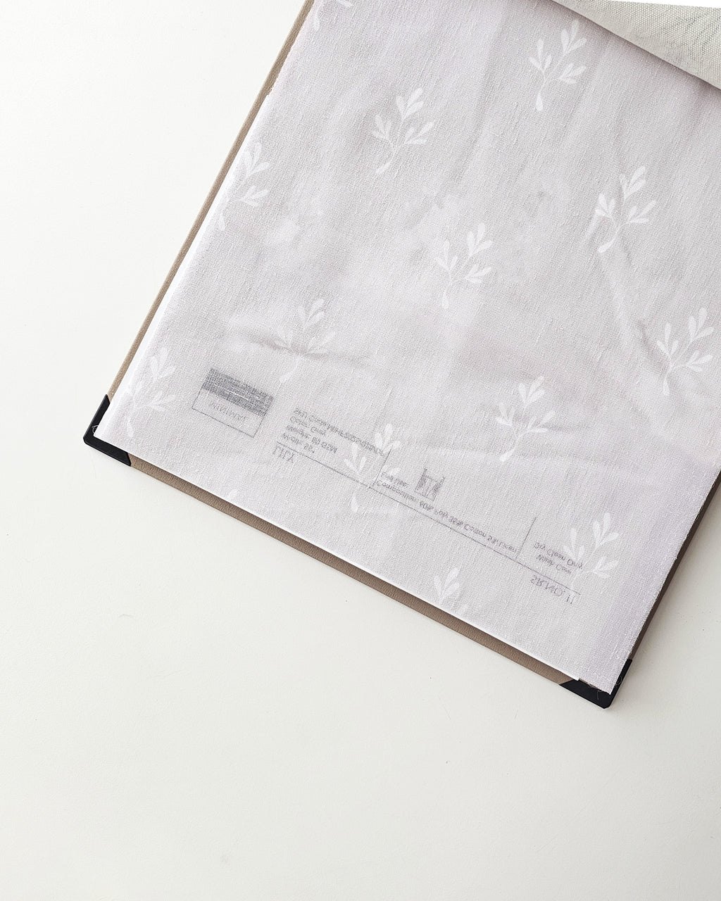 Lily Sheer Fabric, Grey